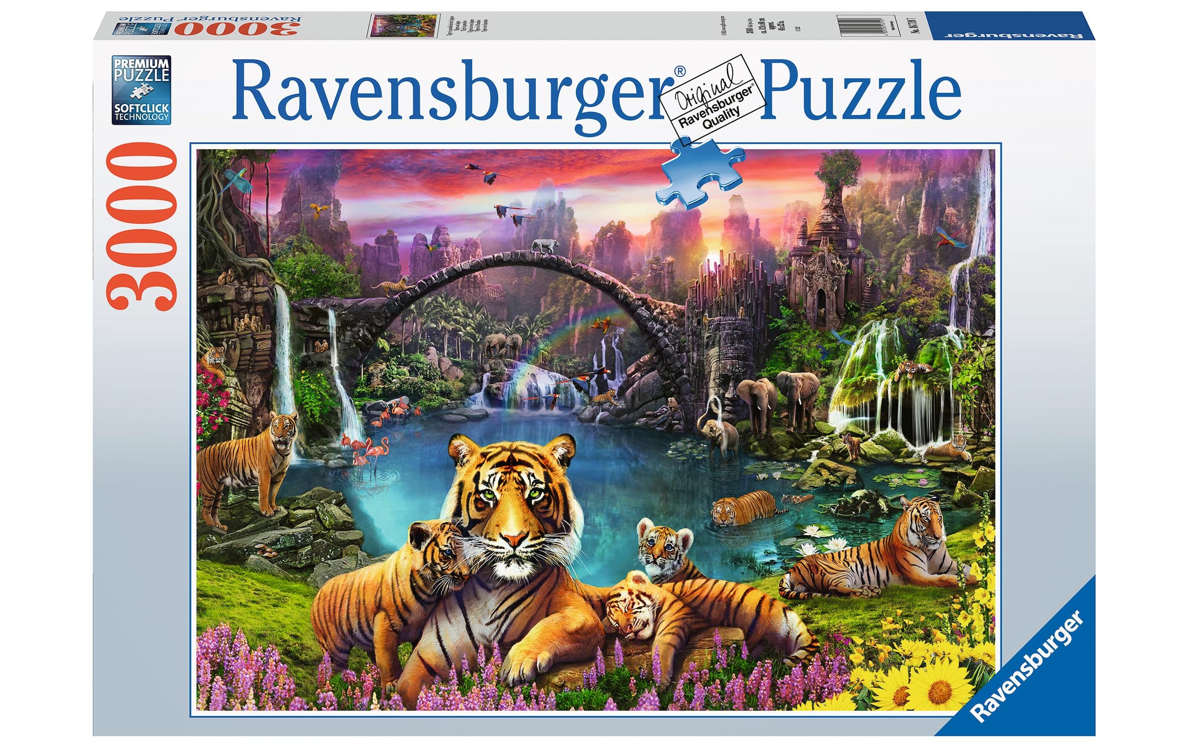 Ravensburger Puzzle »Tiger in paradi«
