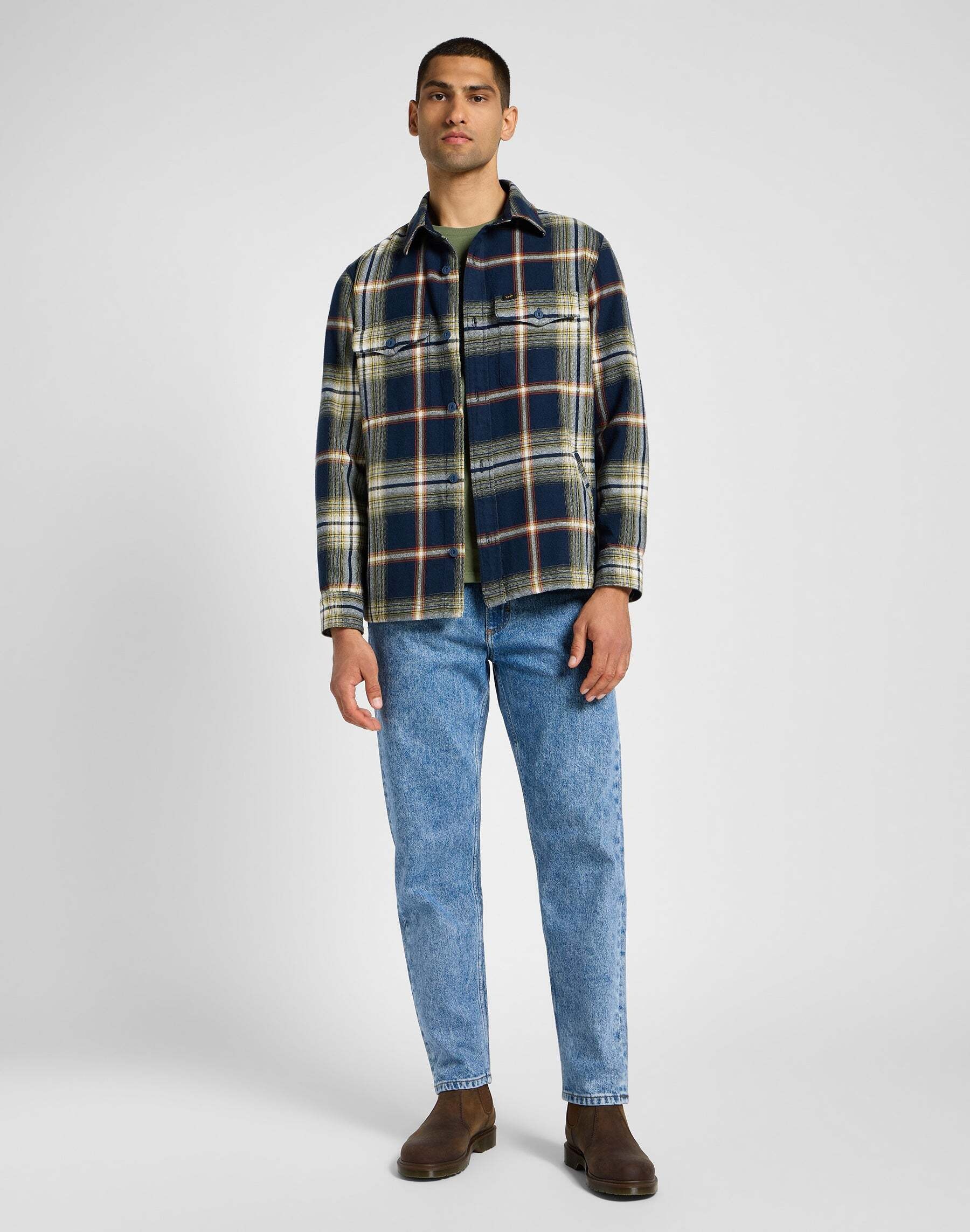 Lee® Langarmhemd »LEE Langarmhemd Flap Pocket Overshirt«
