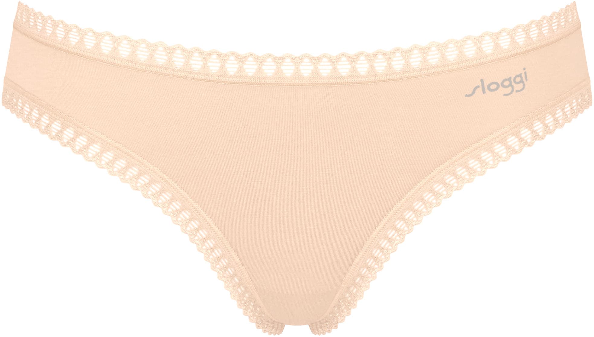 sloggi Minislip »GO Crush«, (3er Pack), dehnbare Spitzendetails, uni, gemustert