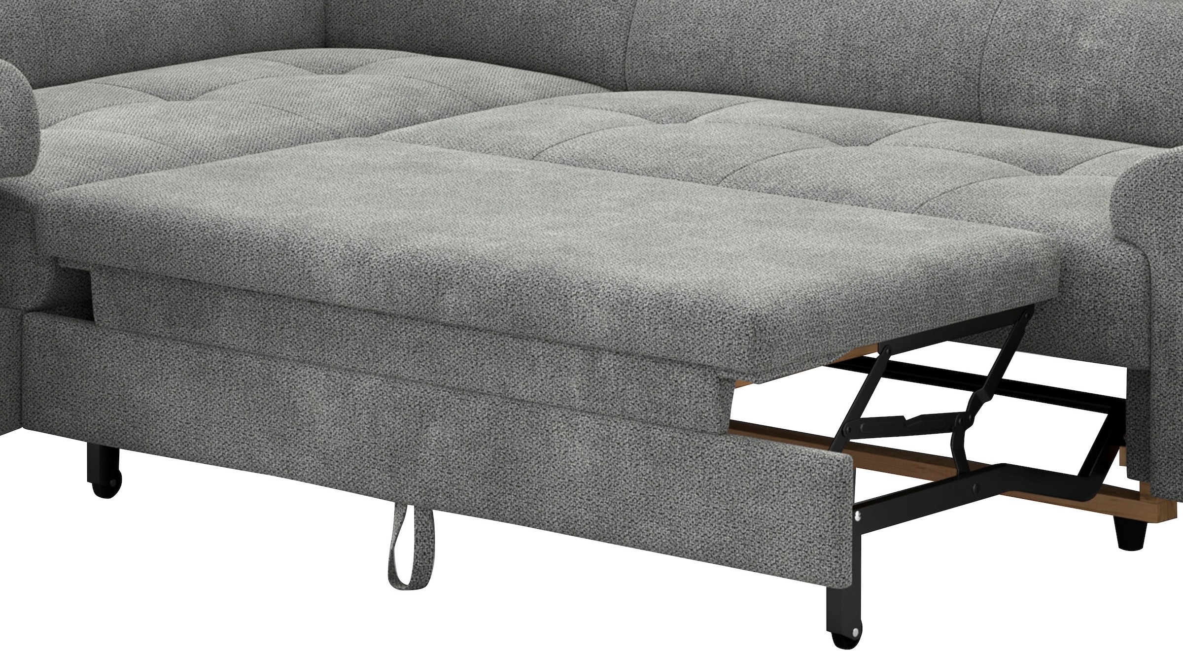 COTTA Ecksofa »Aura L-Form«, mit Schlaffunktion, Bettkasten und Kopfteilverstellung