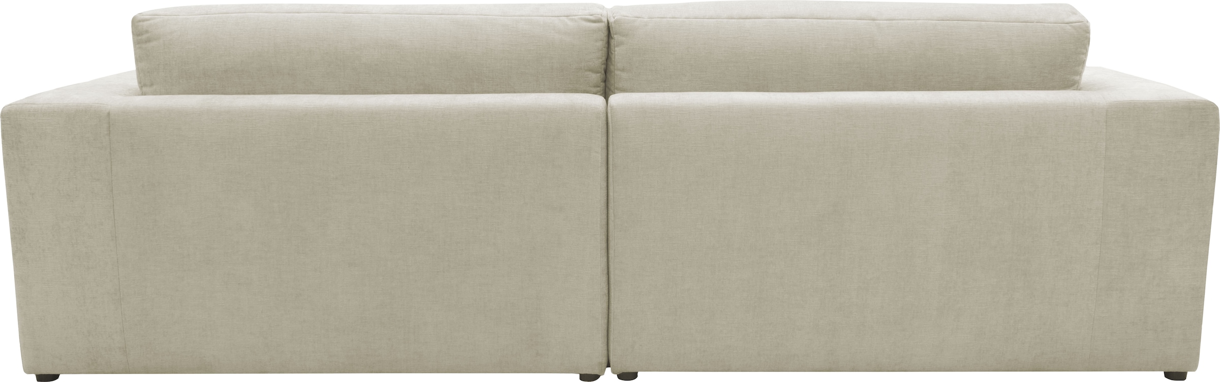 DOMO collection Big-Sofa »Dundee Megasofa Breite 276 cm, Taschenfederkern, fester Sitzkomfort«, pflegeleichter, edler Strukturstoff in Chenille-Optik