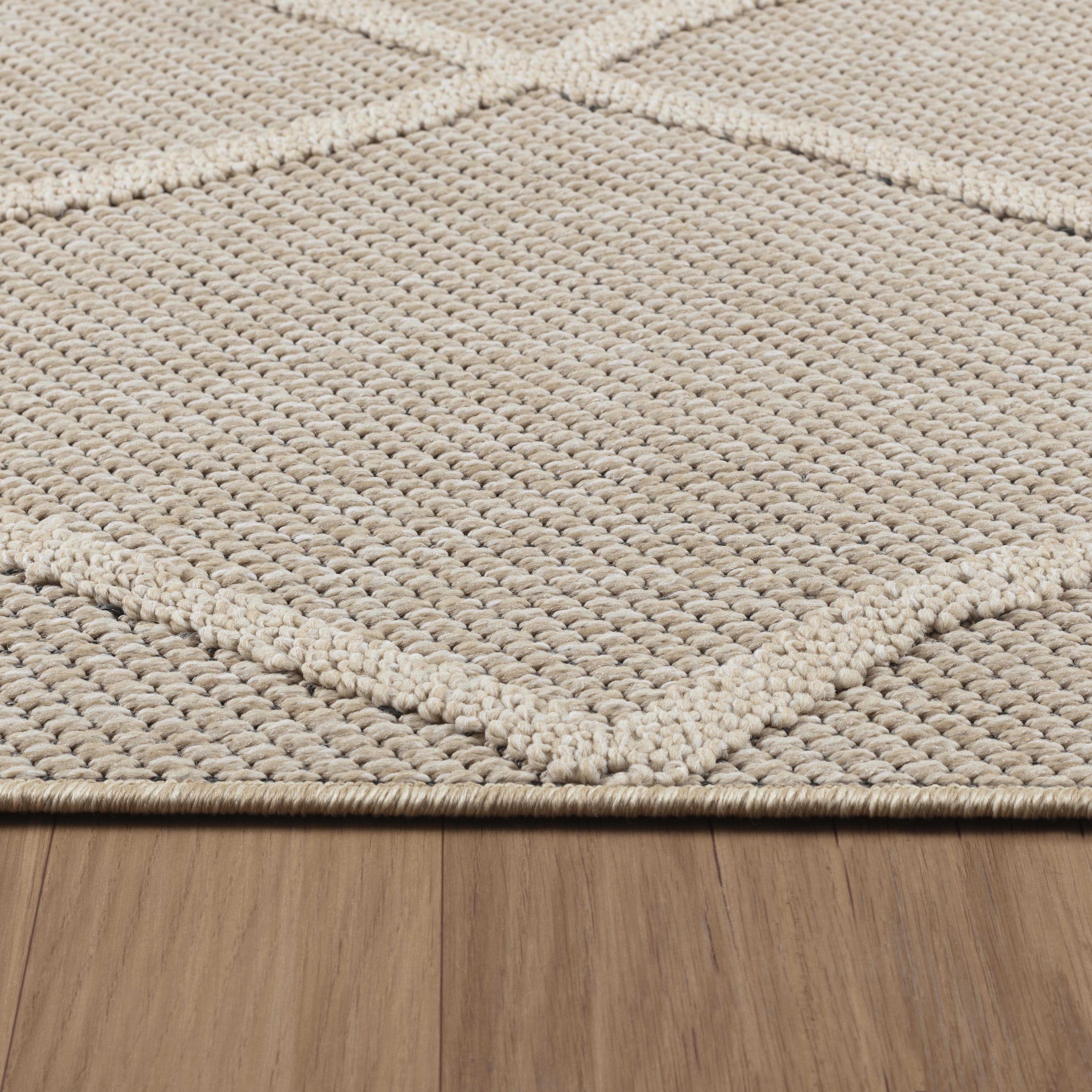 Ayyildiz Teppiche Outdoorteppich »PATARA 4952«, rechteckig, 8 mm Höhe, Läufer / Pflegeleicht / Strapazierfähig / In- und Outdoor geeignet