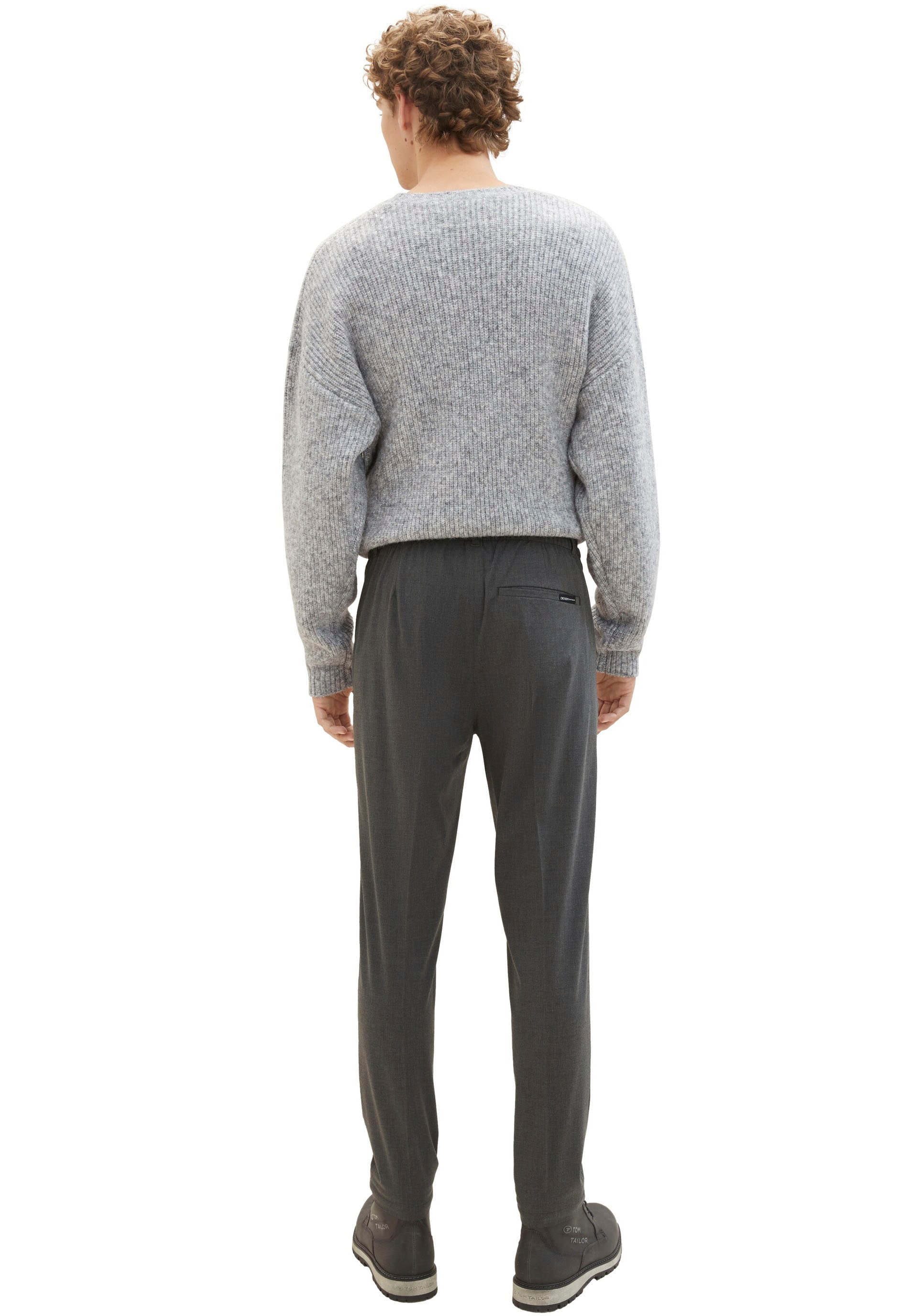 TOM TAILOR Denim Chinohose, mit Stretchbund