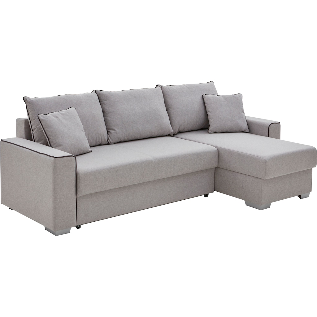 ATLANTIC home collection Ecksofa »JORDAN«