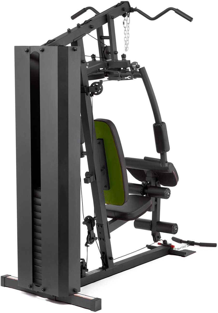 adidas Performance Kraftstation »Home Gym«, 15 Gewichtsblöcke, (Butterflystange, Latzug, Ruderfunktion und mehr), multifunktionale Fitnessstation, max. Trainingsgewicht 99,73 kg