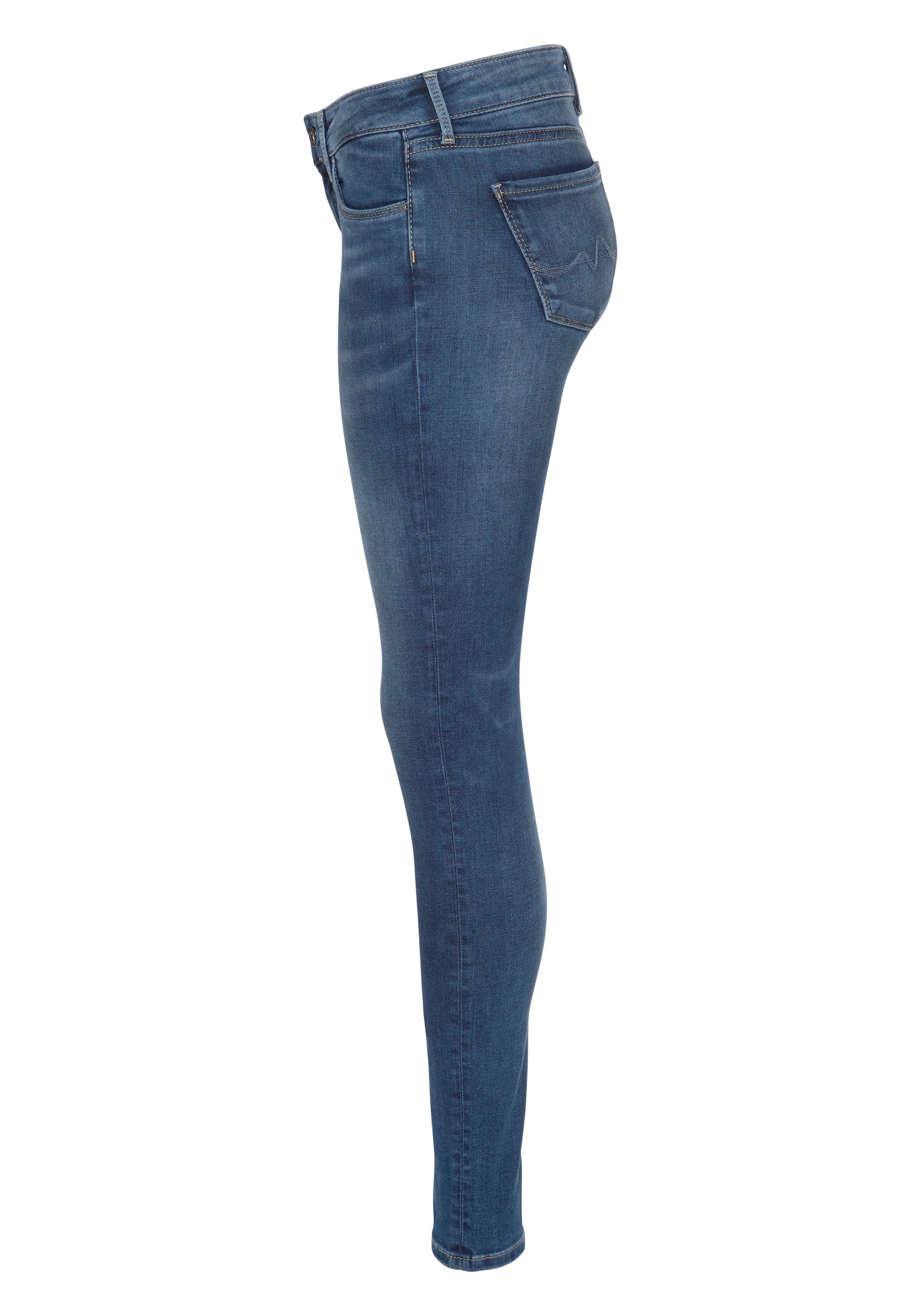 »SOHO«, 5-Pocket-Stil Pepe online im bei Schweiz Bund kaufen Skinny-fit-Jeans Stretch-Anteil und 1-Knopf Jeans Jelmoli-Versand mit
