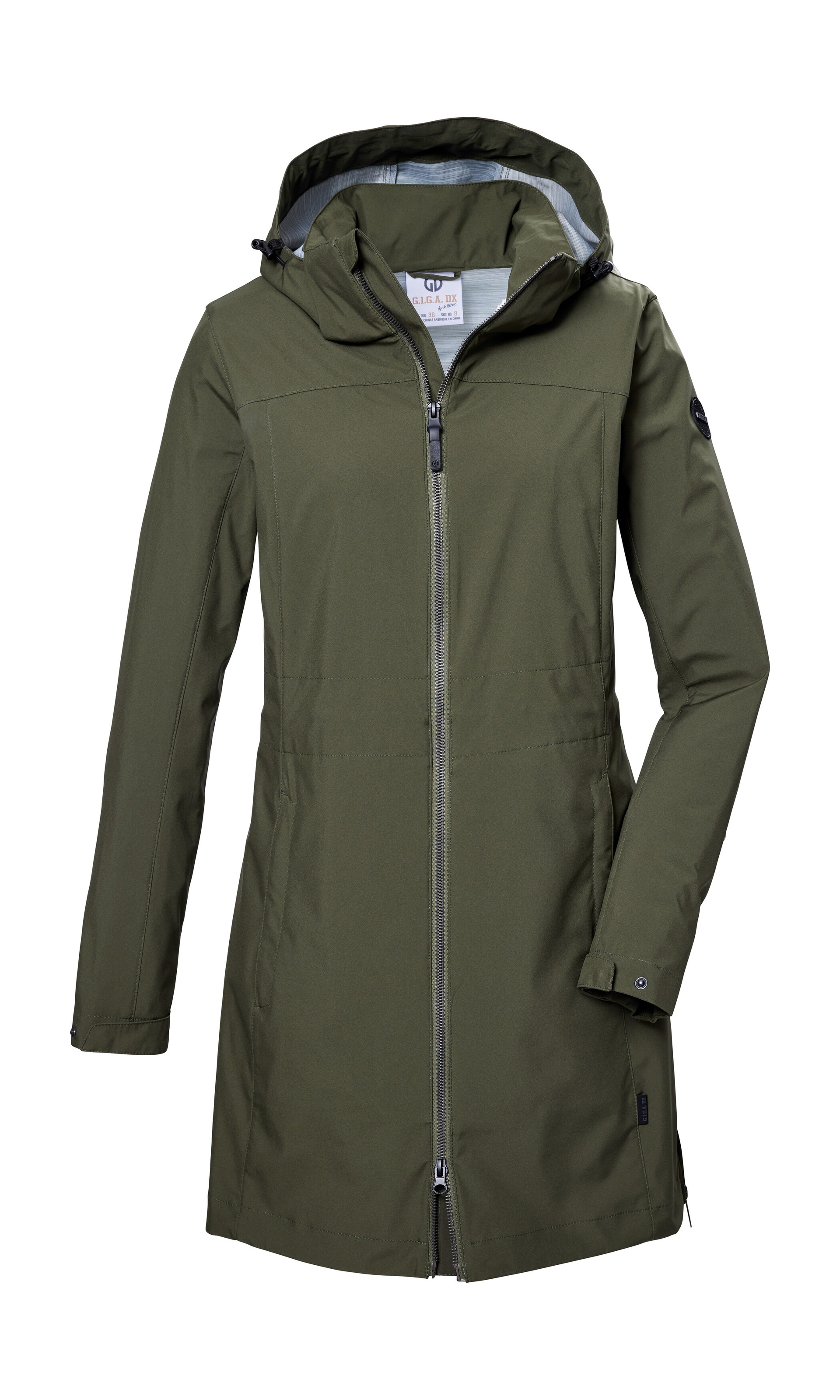 G.I.G.A. DX by killtec Softshellparka »GS 76 WMN SFTSHLL PRK« Wasserdichter, atmungsaktiver Softshell Parka, PFAS-frei imprägniert
