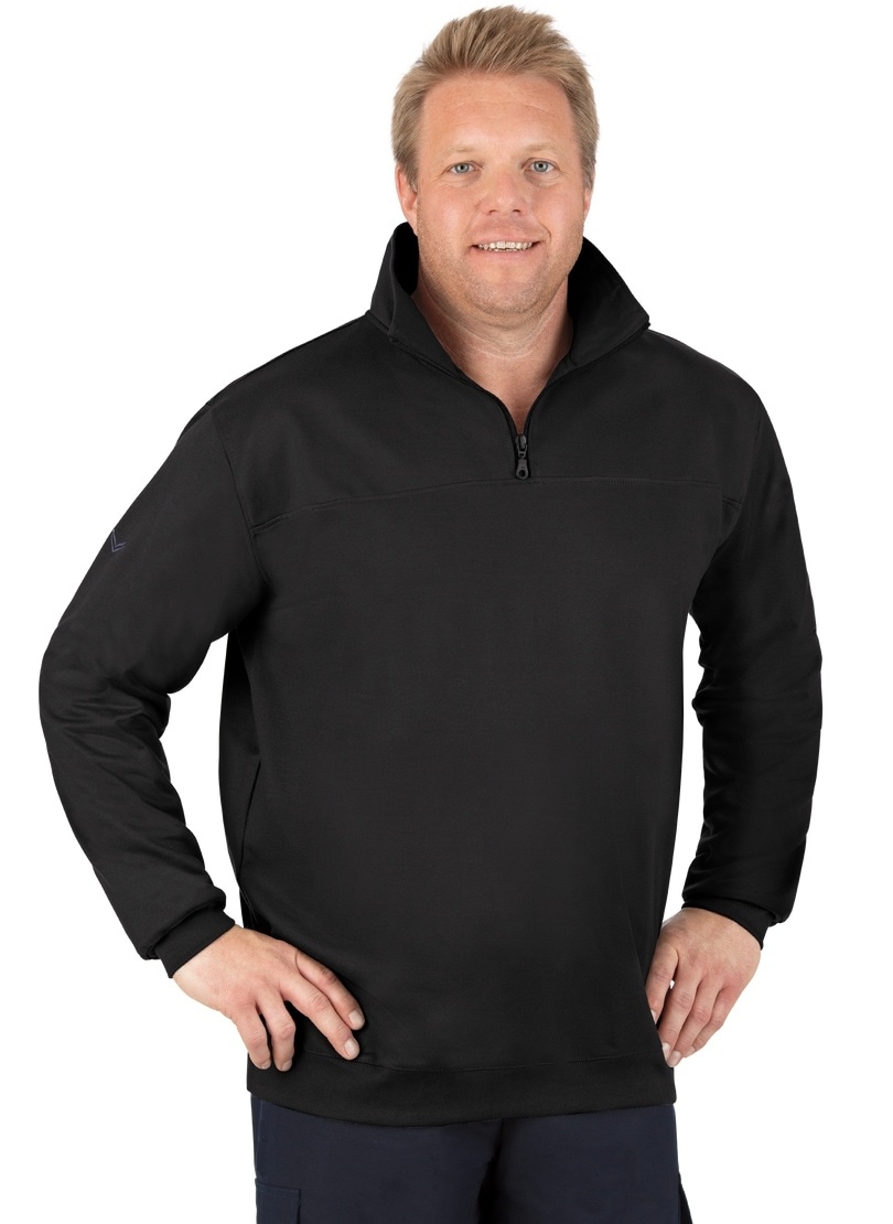 Trigema Sweatshirt »TRIGEMA Sweatshirt mit Reissverschluss«