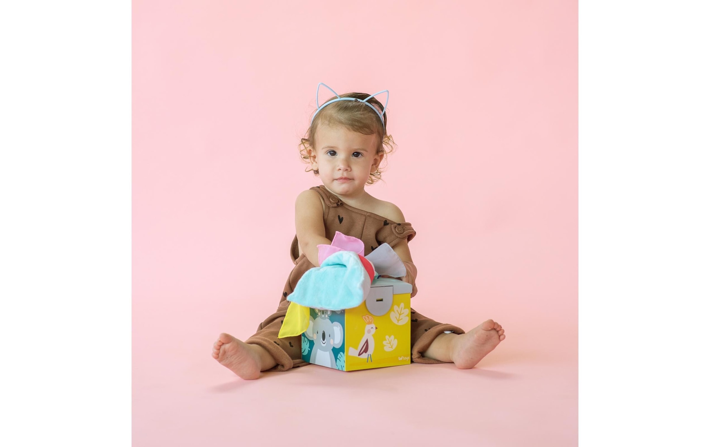 TAF TOYS Lernspielzeug »mit Tüchern Kimmy der Koala 9M+«