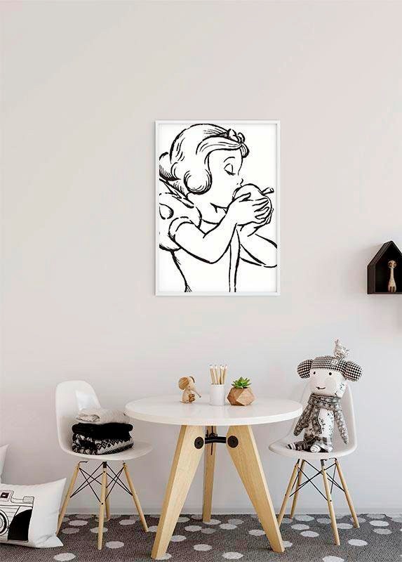 ✵ Komar Poster »Snow White Kinderzimmer, Apple | günstig white«, (1 Wohnzimmer Jelmoli-Versand kaufen Bite Schlafzimmer, - St.), Disney