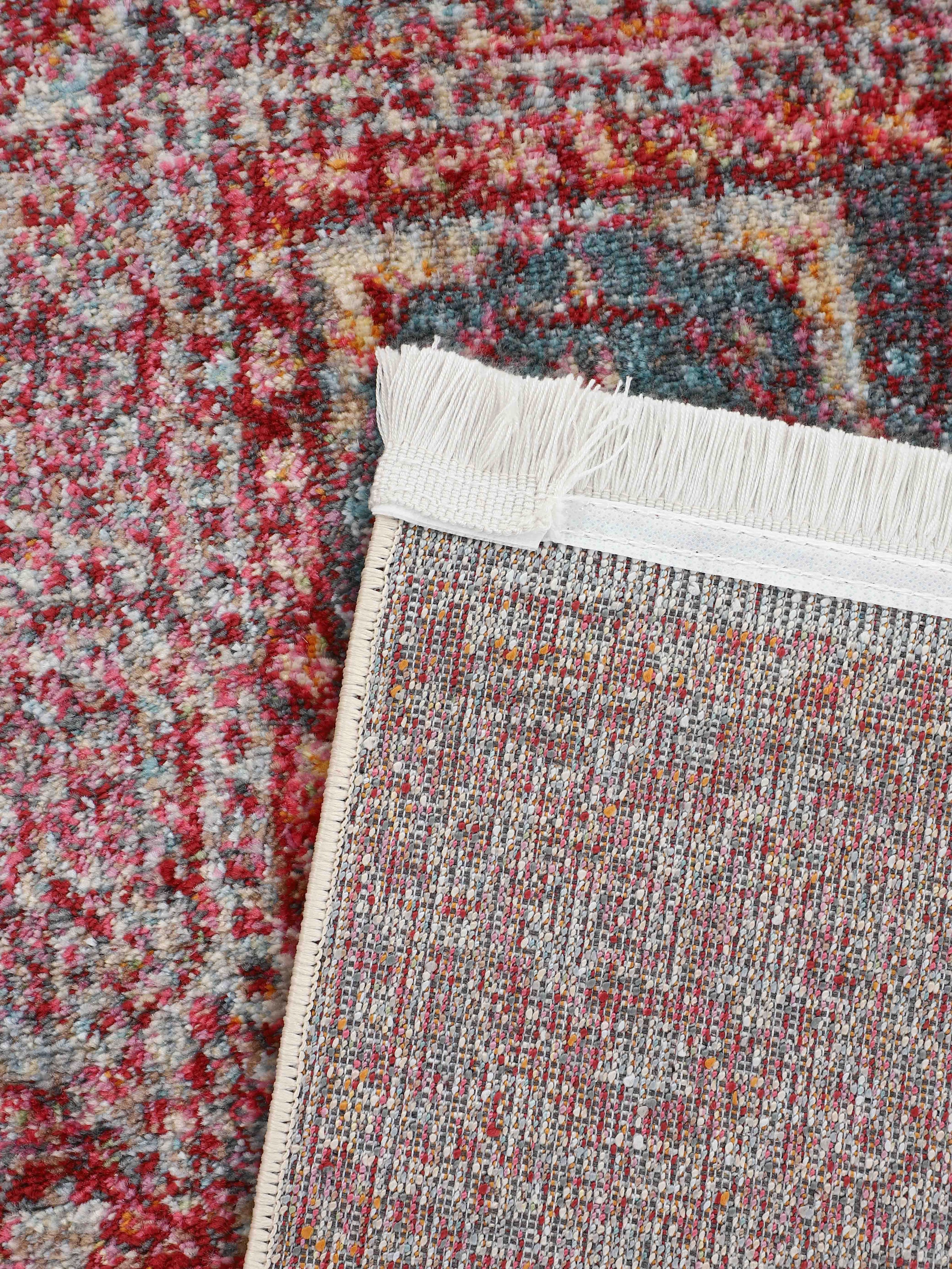 carpetfine Teppich »Anil«, rechteckig, 7 mm Höhe, Vintage Orient Look, Wohnzimmer