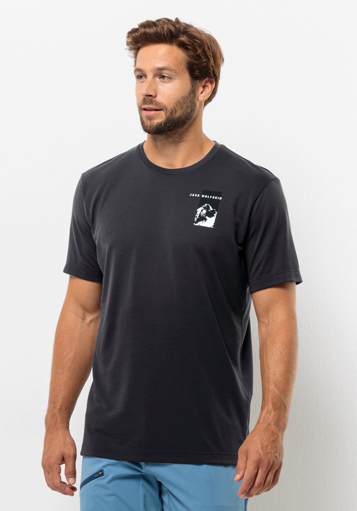 Jack Wolfskin T-Shirt »VONNAN S/S GRAPHIC T M«