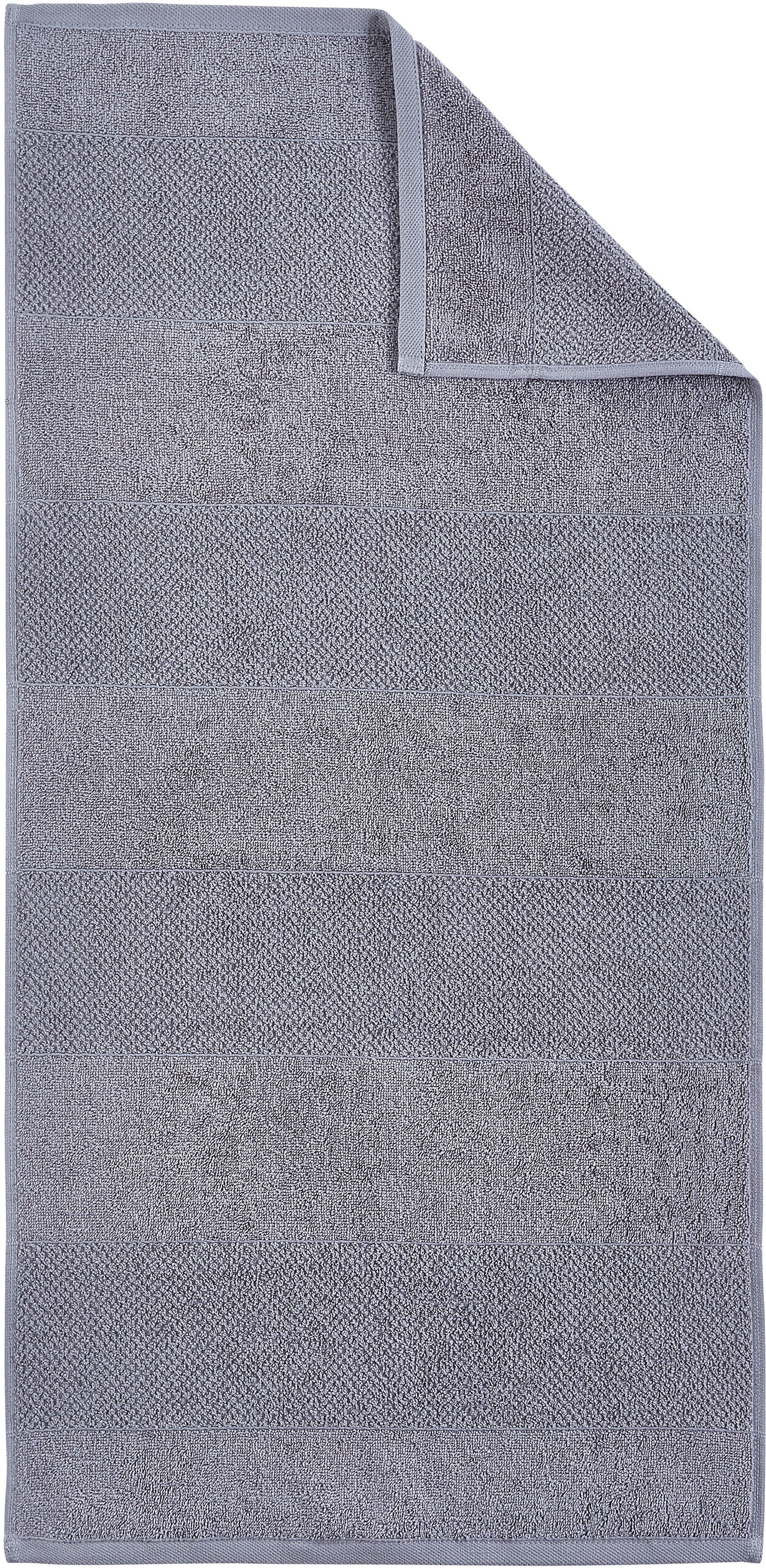 Dyckhoff Handtuch Set »Popcorn Streifen«, Set, 6 tlg., Walkfrottier, 2 Badetücher (70x140 cm), 4 Handtücher (50x100 cm)