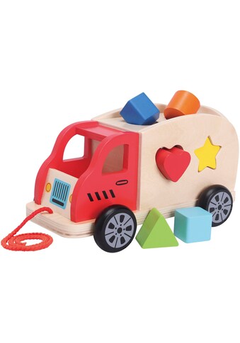 New Classic Toys® Nachziehfahrzeug »Educational, Zieh- Und Sortierspiel Lkw - 6... kaufen