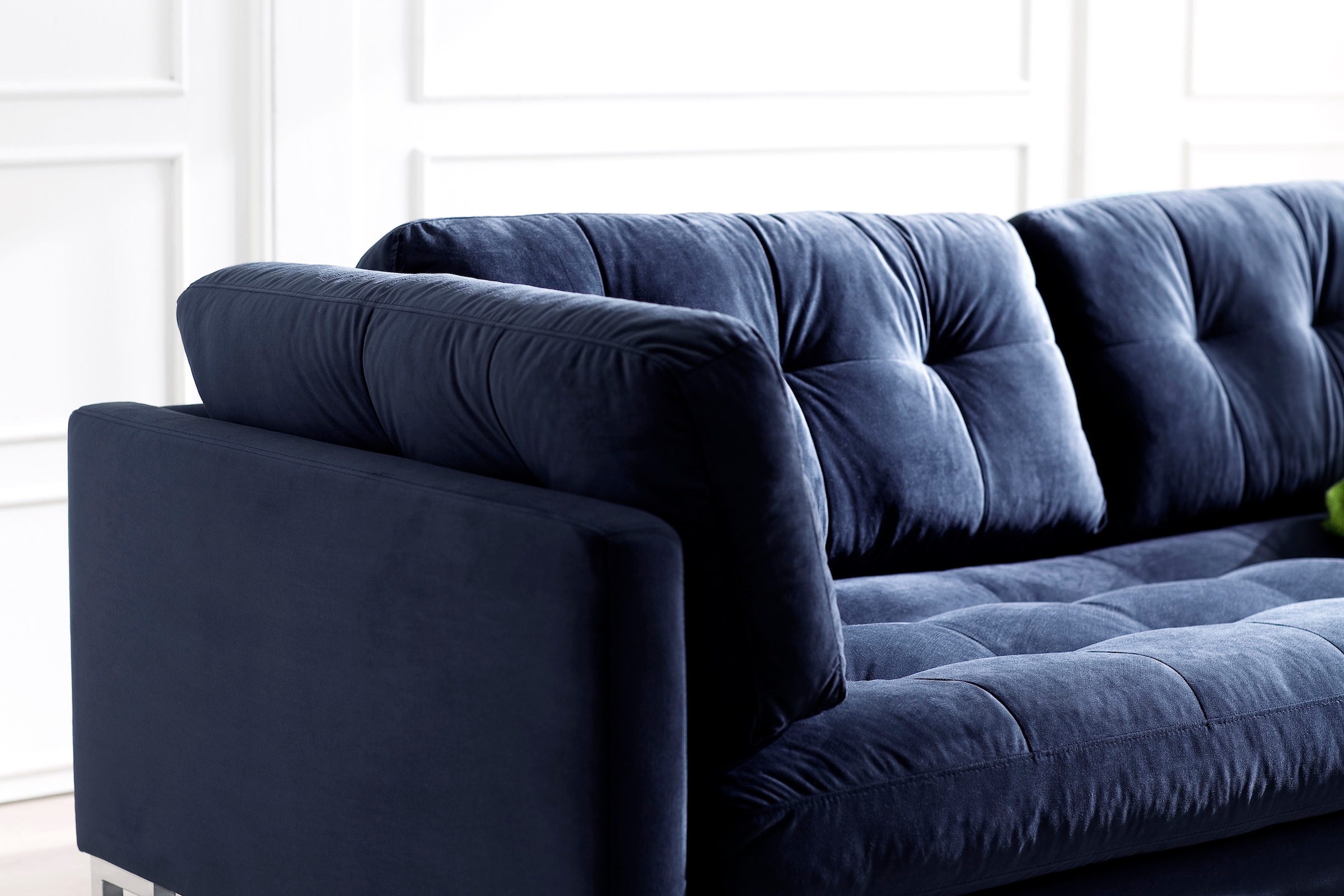 Trends by HG 2-Sitzer »Landau«, in Cord-Stoff mit Metallfuss