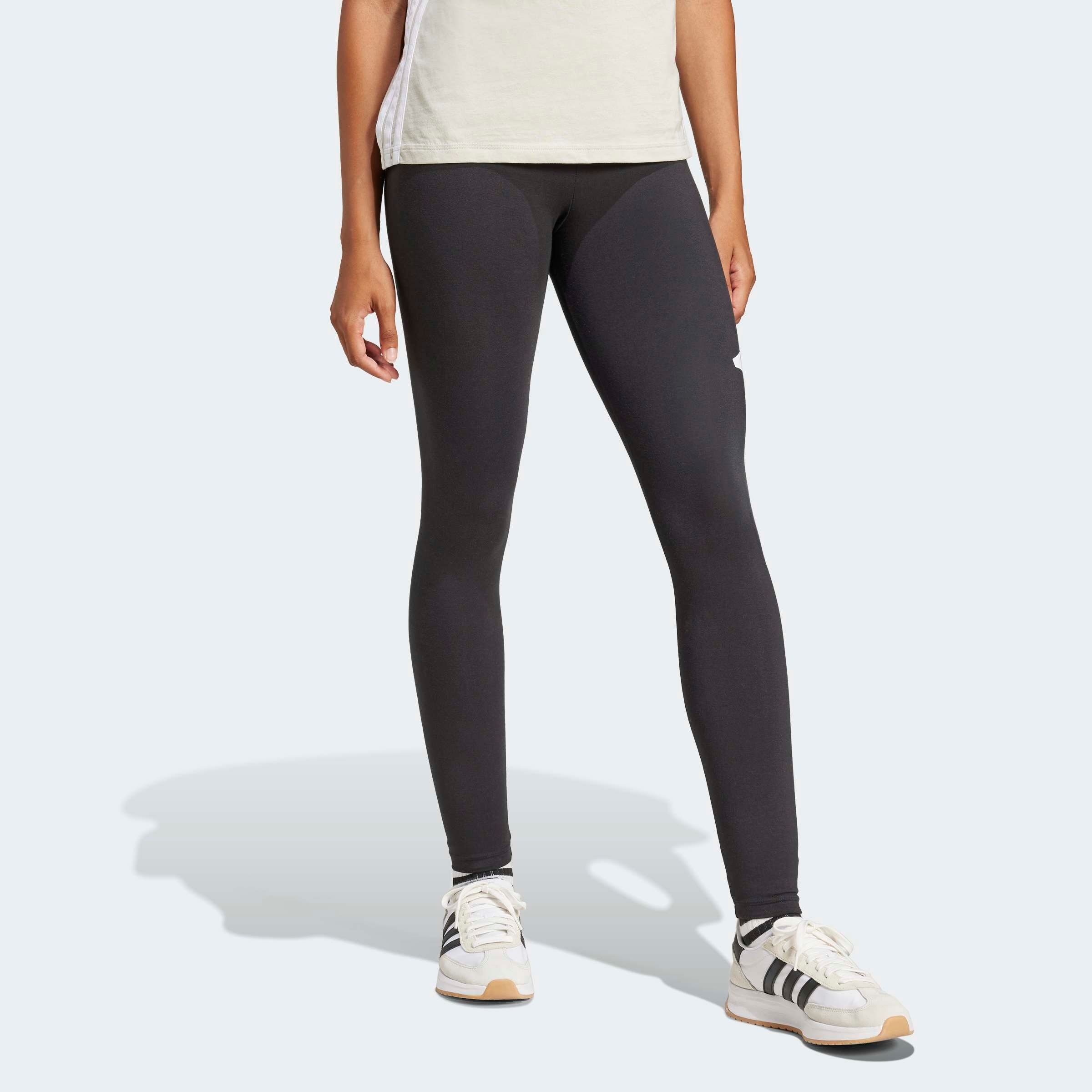 adidas Sportswear Trainingstights »W BL SJ LEG« mit hohem Bund, aus Baumwolle und Elasthan, stretchig