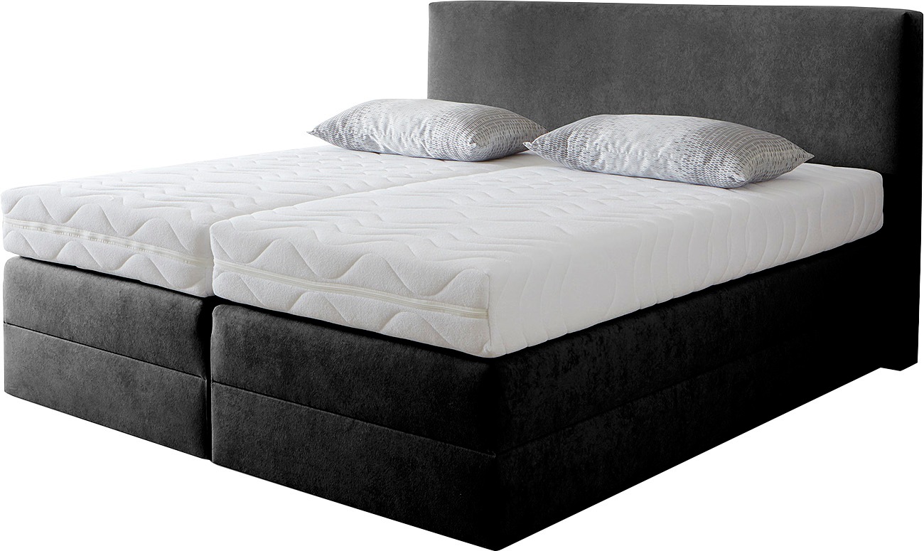 Westfalia Schlafkomfort Boxspringbett wahlweise mit Kaltschaum-Topper