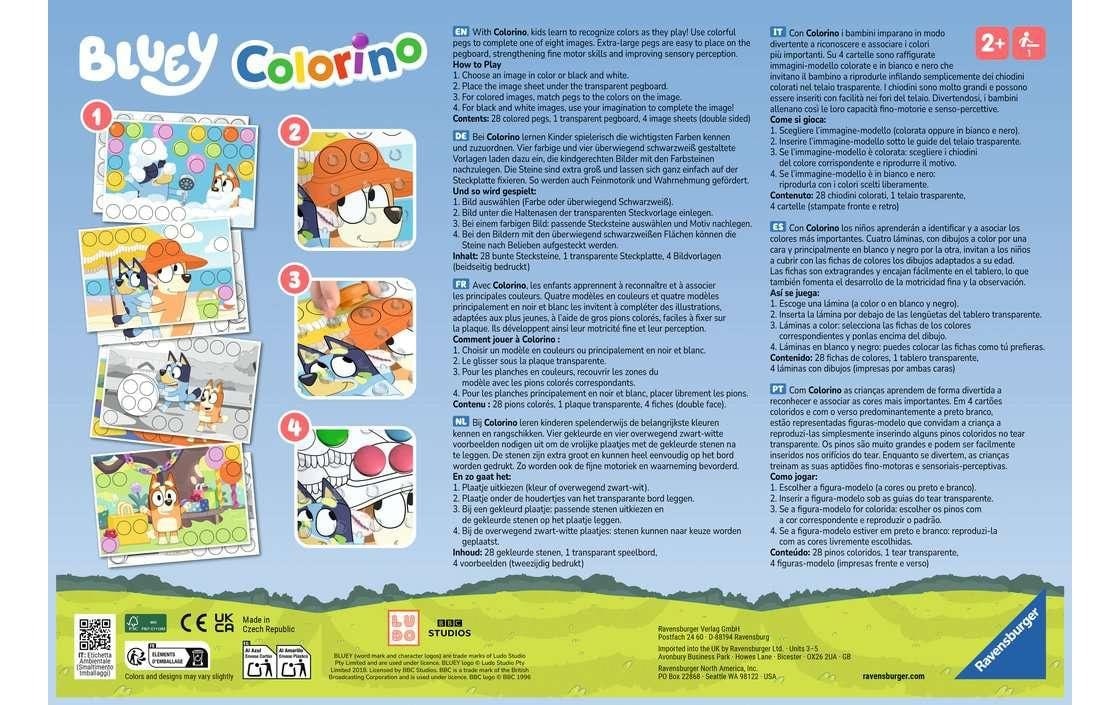 Ravensburger Spiel »Colorino Bluey D/F/I/EN/NL/E«