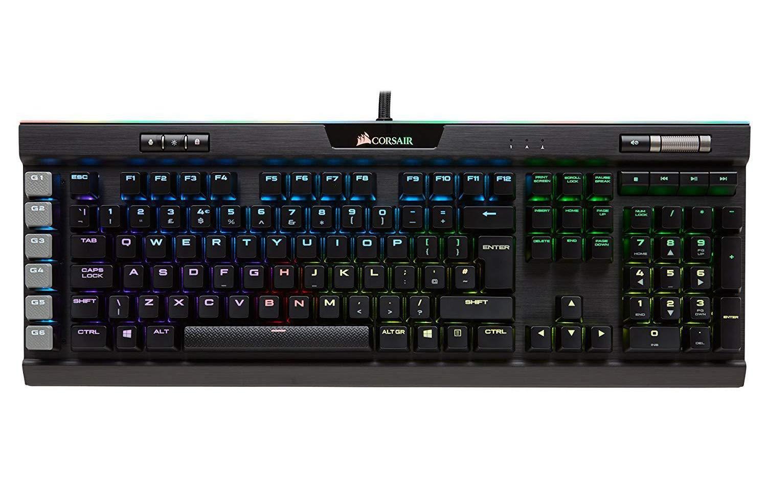 Corsair Gaming-Tastatur »K95 RGB Cherry MX Brown«
