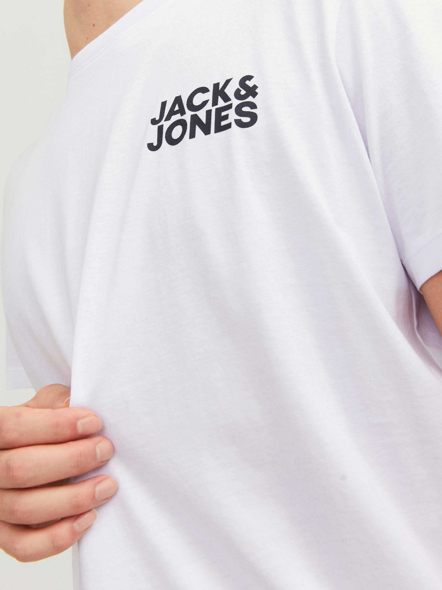 Jack & Jones Rundhalsshirt »JJECORP LOGO TEE SS«