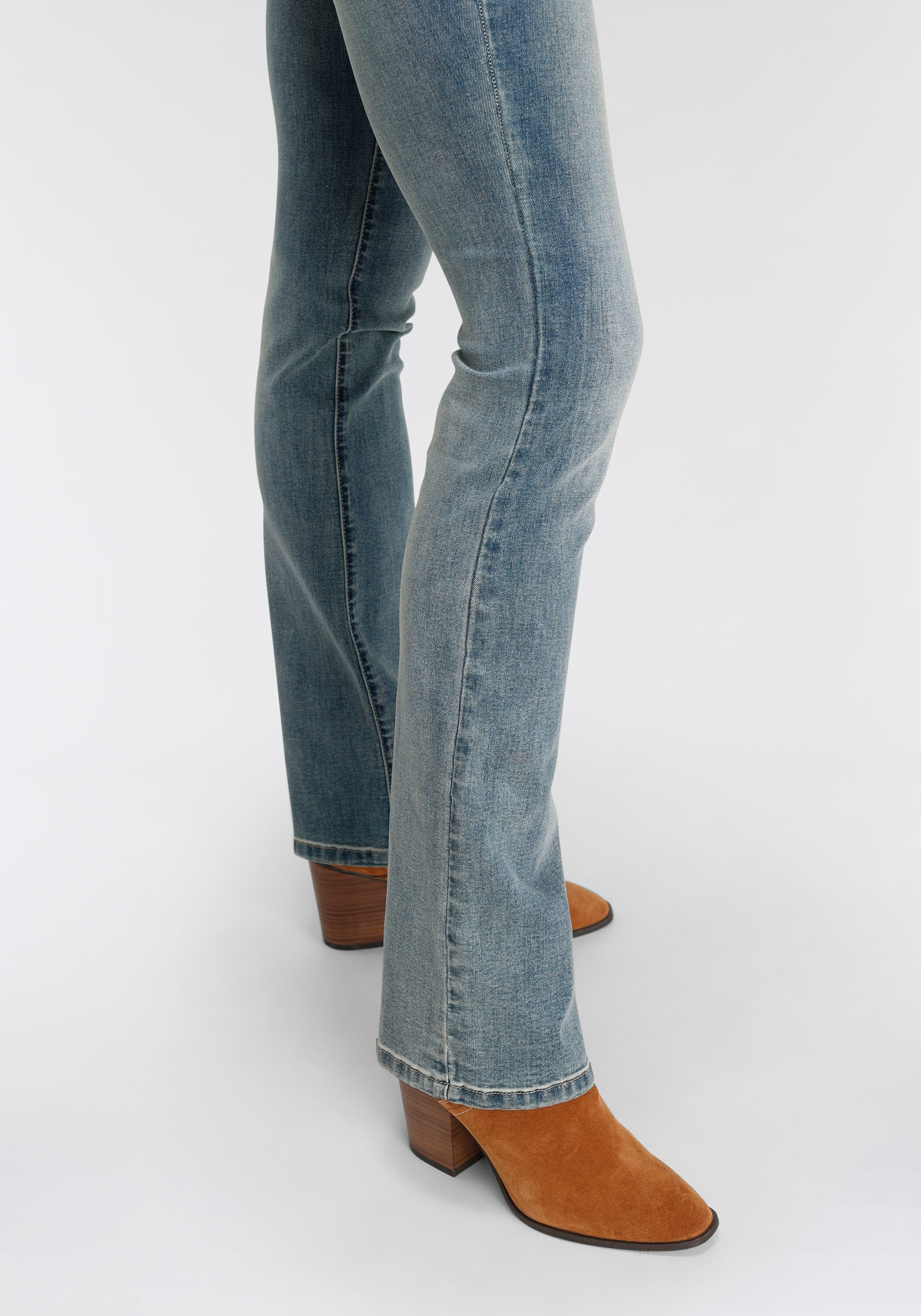 kaufen Jelmoli-Versand Bootcut-Jeans bei Mid-Waist Schweiz »Ultra-Stretch«, online Arizona