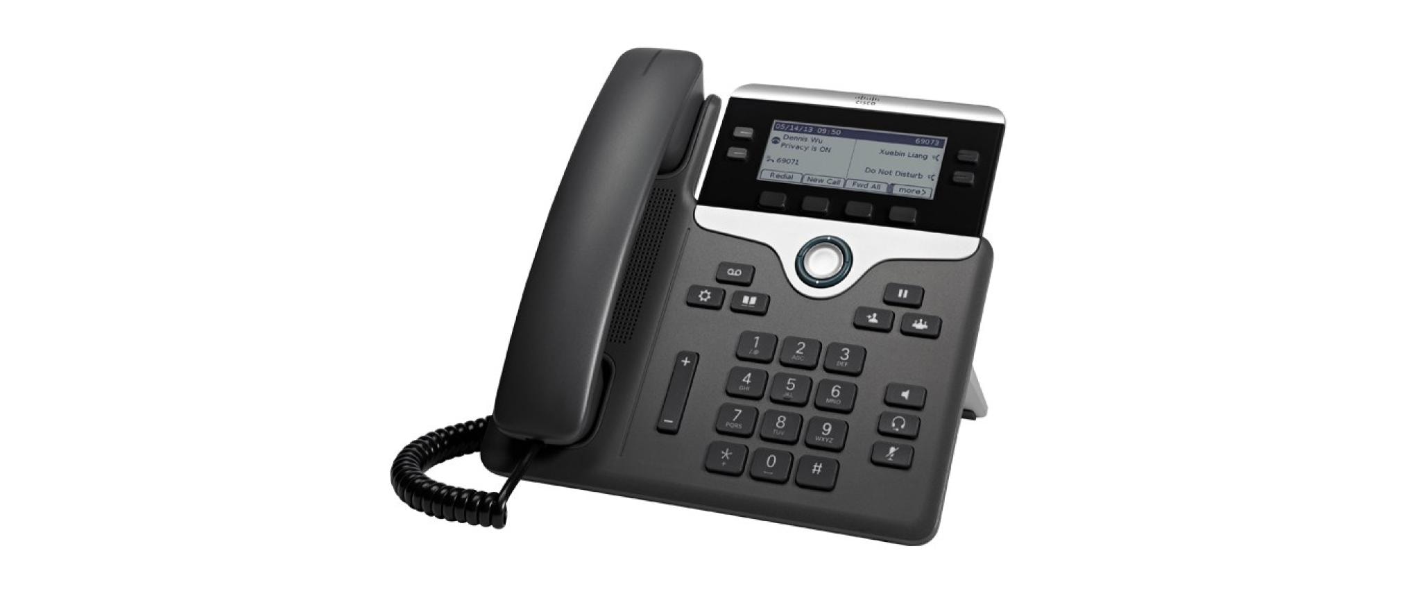 Cisco Kabelgebundenes Telefon »7841 Schwarz«
