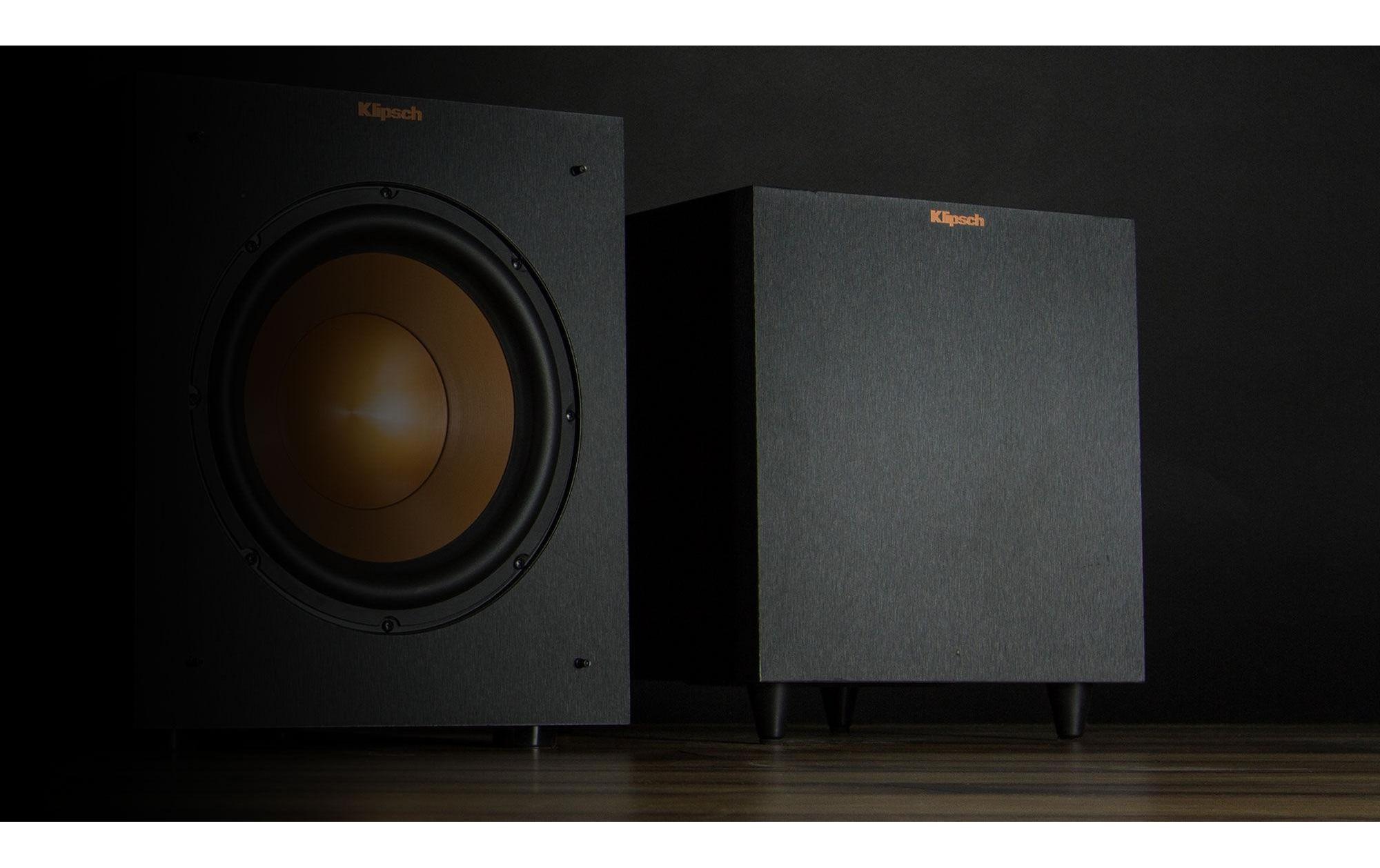 Klipsch Subwoofer »R-8SW Schwarz«