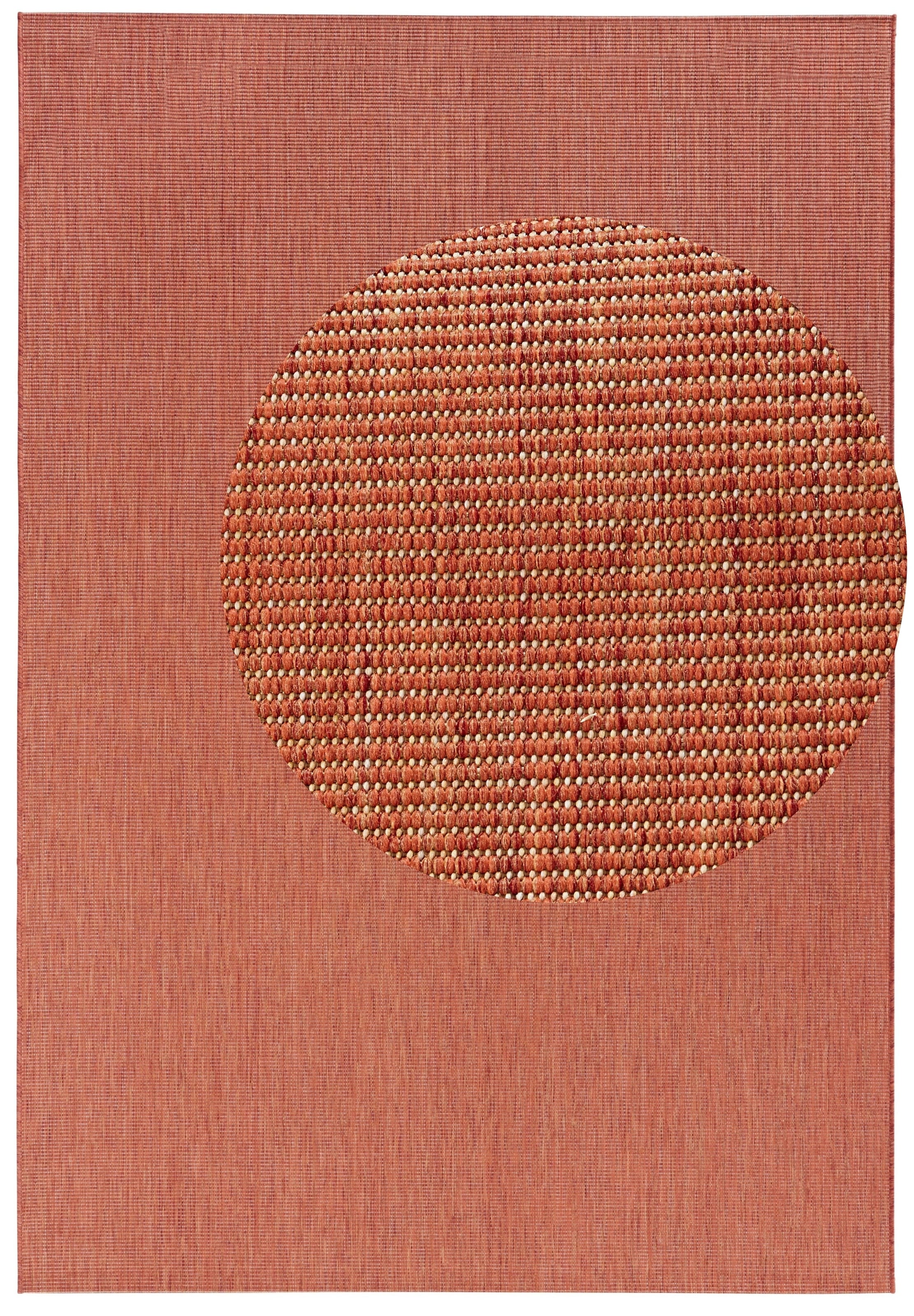 NORTHRUGS Teppich »Match«, rechteckig, 8 mm Höhe, In-& Outdoor, Kurzflor, Läufer, Modern, Unifarben, Wohnzimmer, Balkon