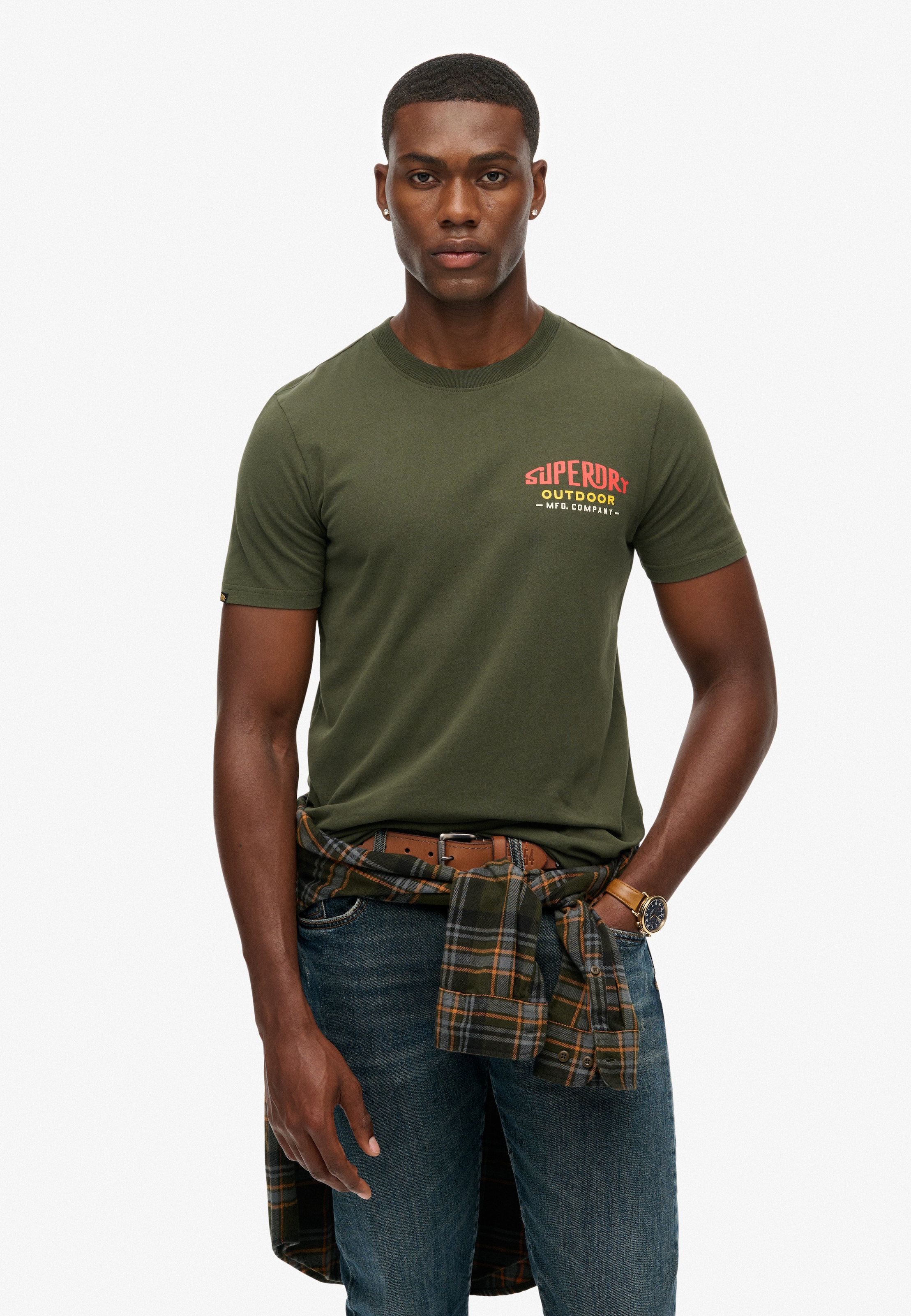Superdry Rundhalsshirt »MOUNTAIN RELAXED TEE«