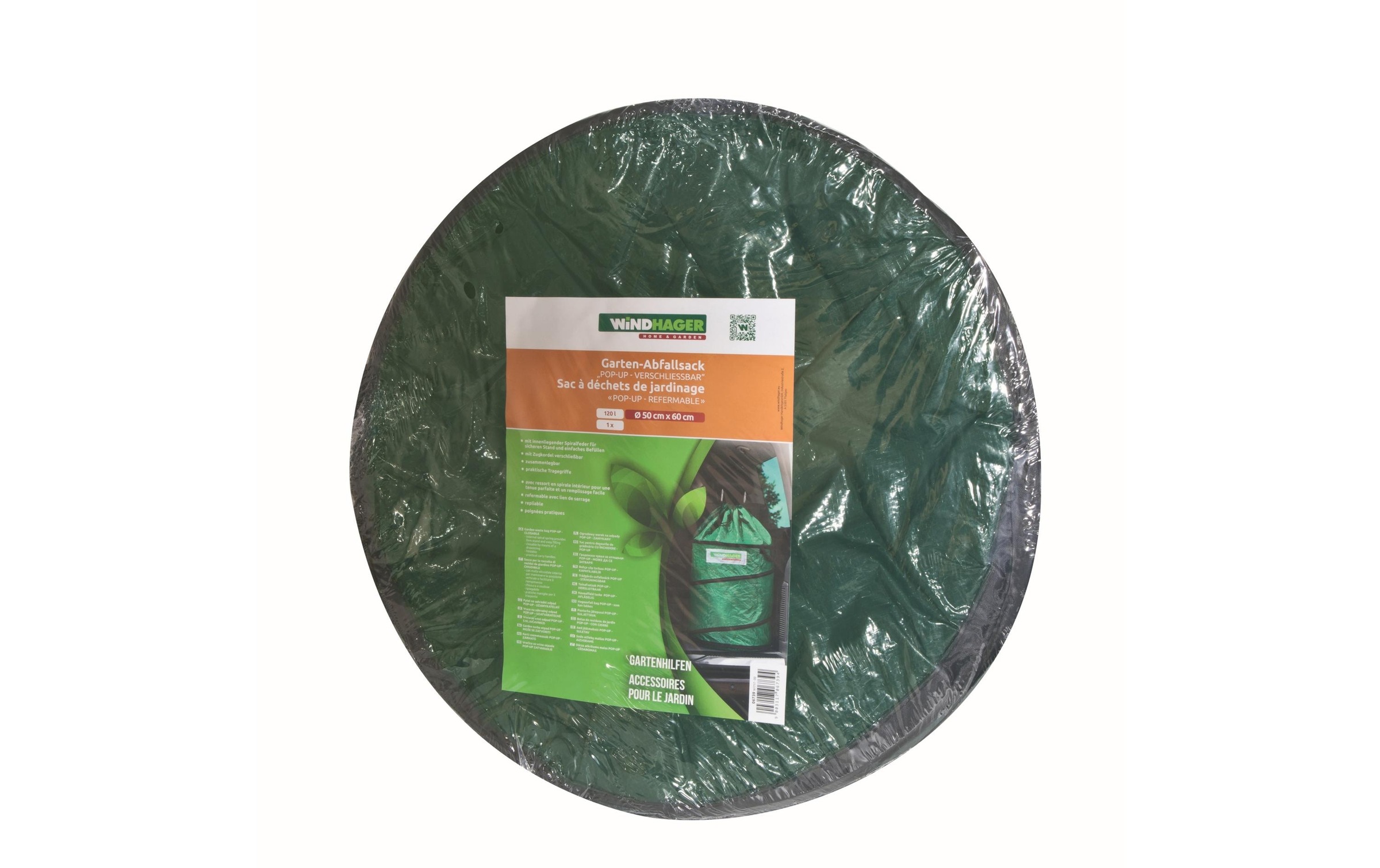 Windhager PopUp Gardenbag - verschliessbar Grün