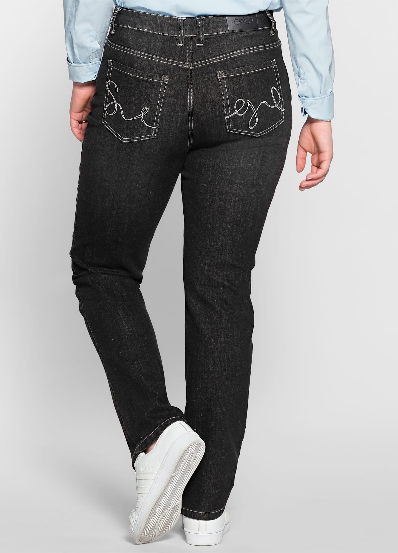 Sheego 5-Pocket-Jeans, (1 tlg.)
