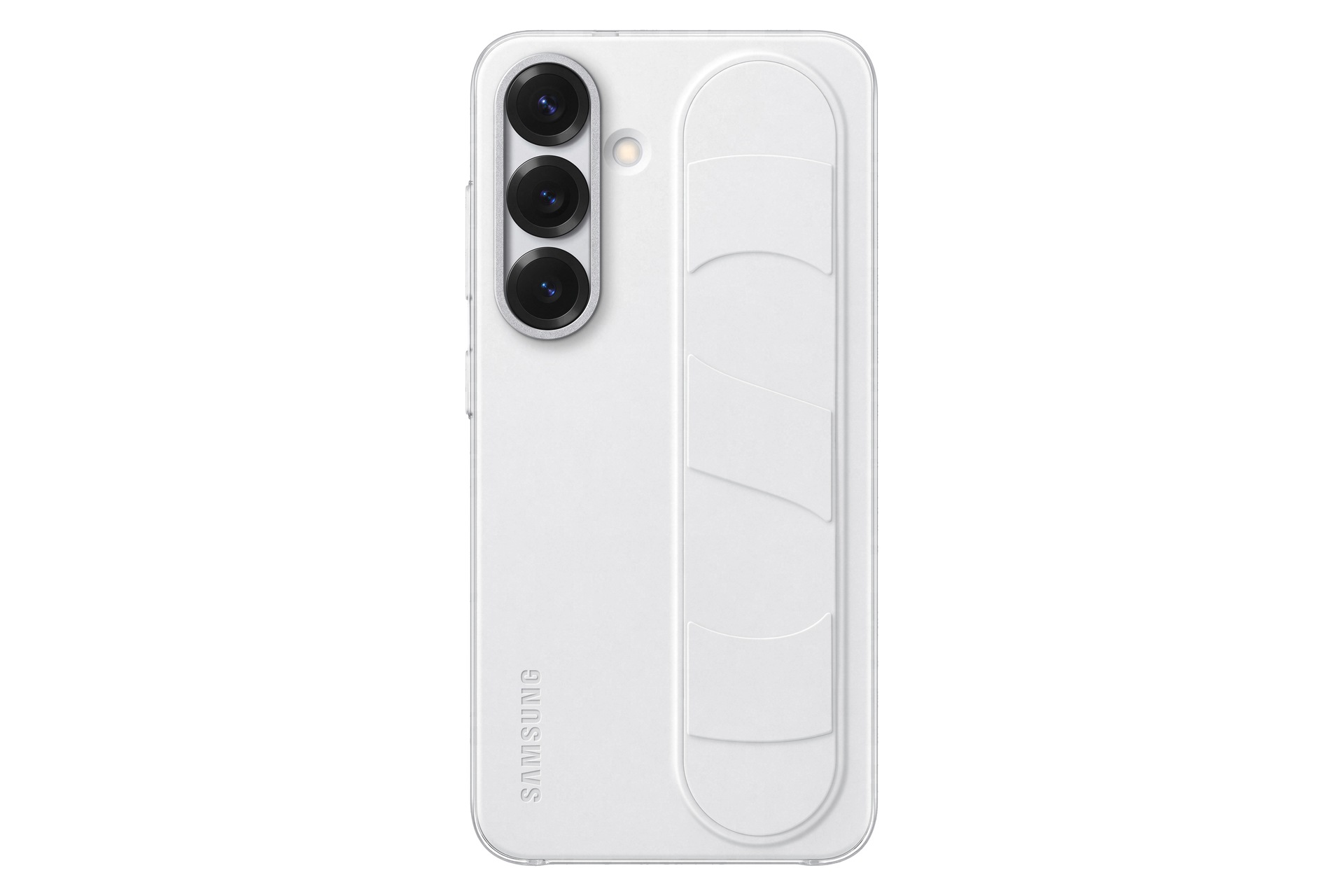 Samsung Handyhülle »Standing Grip Case für Samsung Galaxy S25«, Backcover, Schutzhülle, Handyschutzhülle, Case, Schutzcase, stossfest