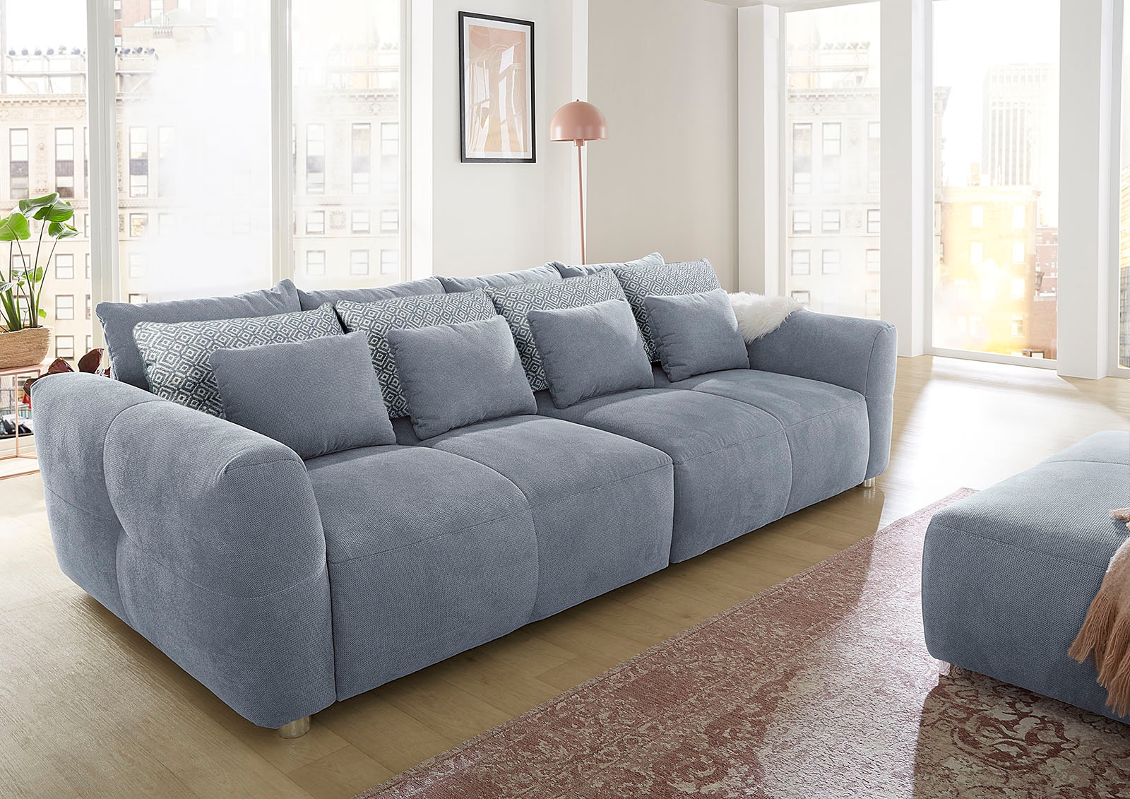 ❤ INOSIGN Big-Sofa, mit Federkernpolsterung im trendigen Sitzkomfort ordern kuscheligen, für Shop Jelmoli-Online Design im angenehmen
