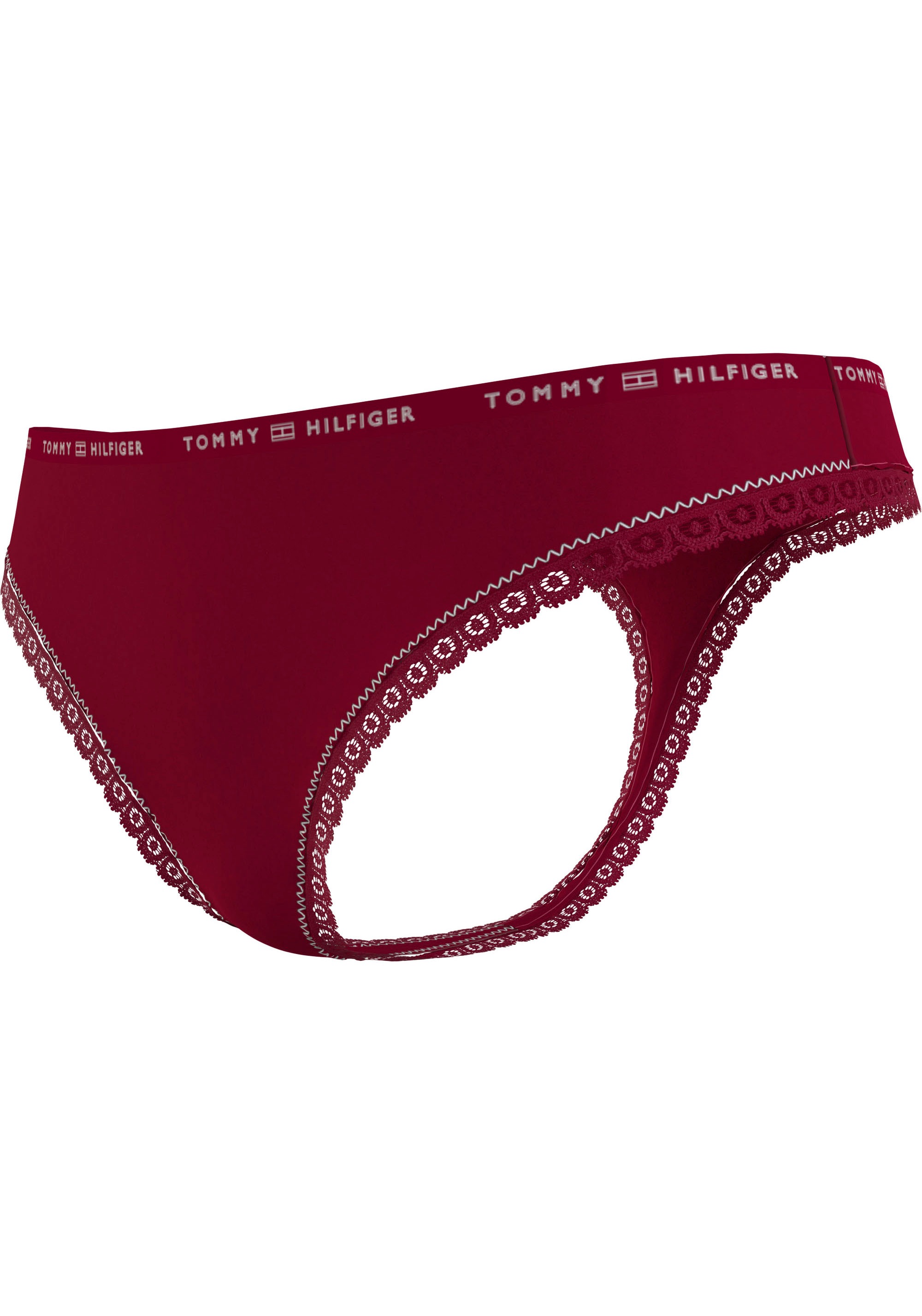 Tommy Hilfiger Underwear 3 Hilfiger-Logomuster bestellen online String, Jelmoli-Versand 3er-Pack), bei mit Tommy St., Schweiz (Packung
