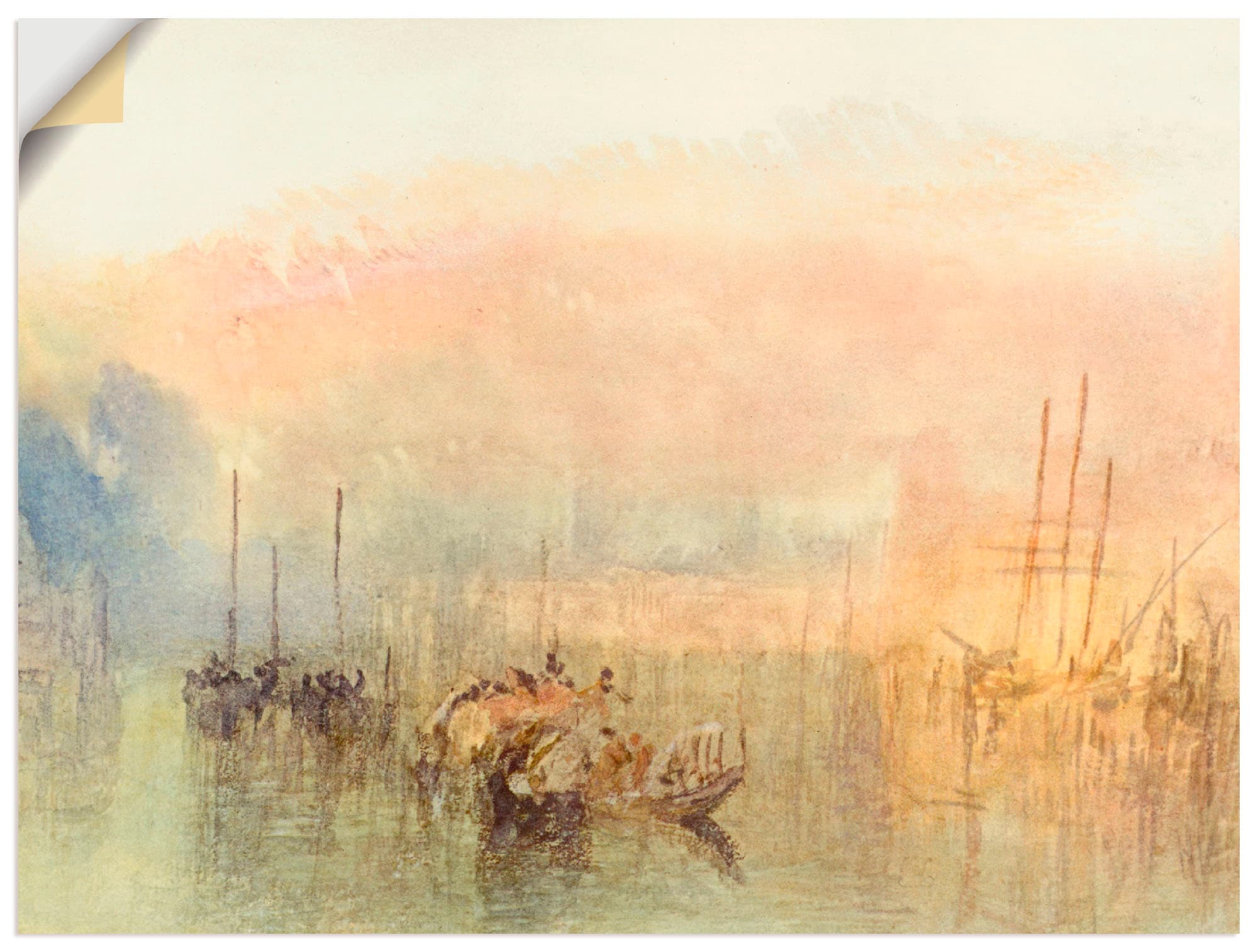 Leinwandbild, Artland oder Wandbild versch. Jelmoli-Versand Canal »Venedig, Wandaufkleber als Poster Grande«, (1 Einfahrt St.), kaufen in online Grössen Gewässer, |