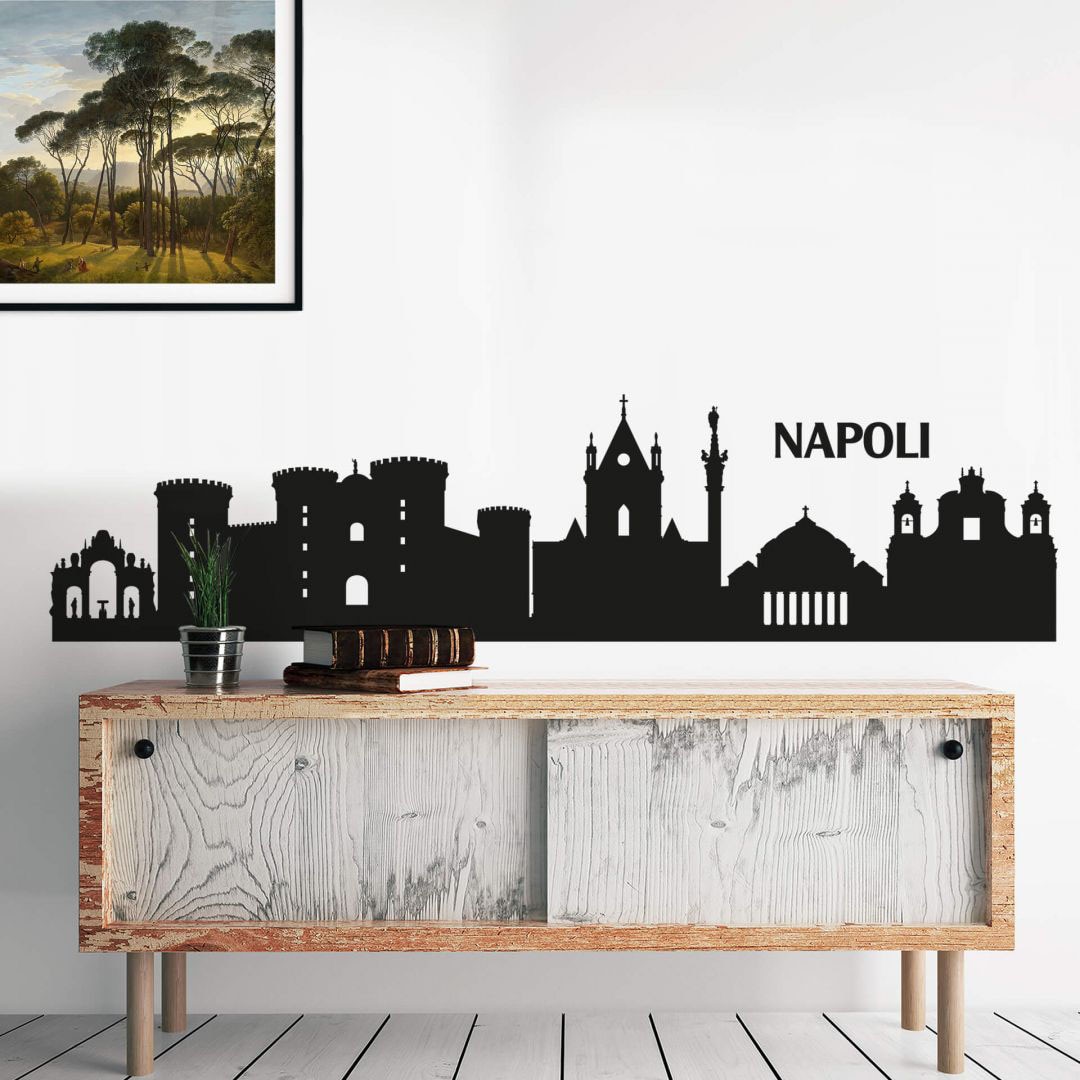 online Wandtattoo »XXL 120cm«, Stadt bestellen (1 Napoli | St.) Skyline Jelmoli-Versand Wall-Art