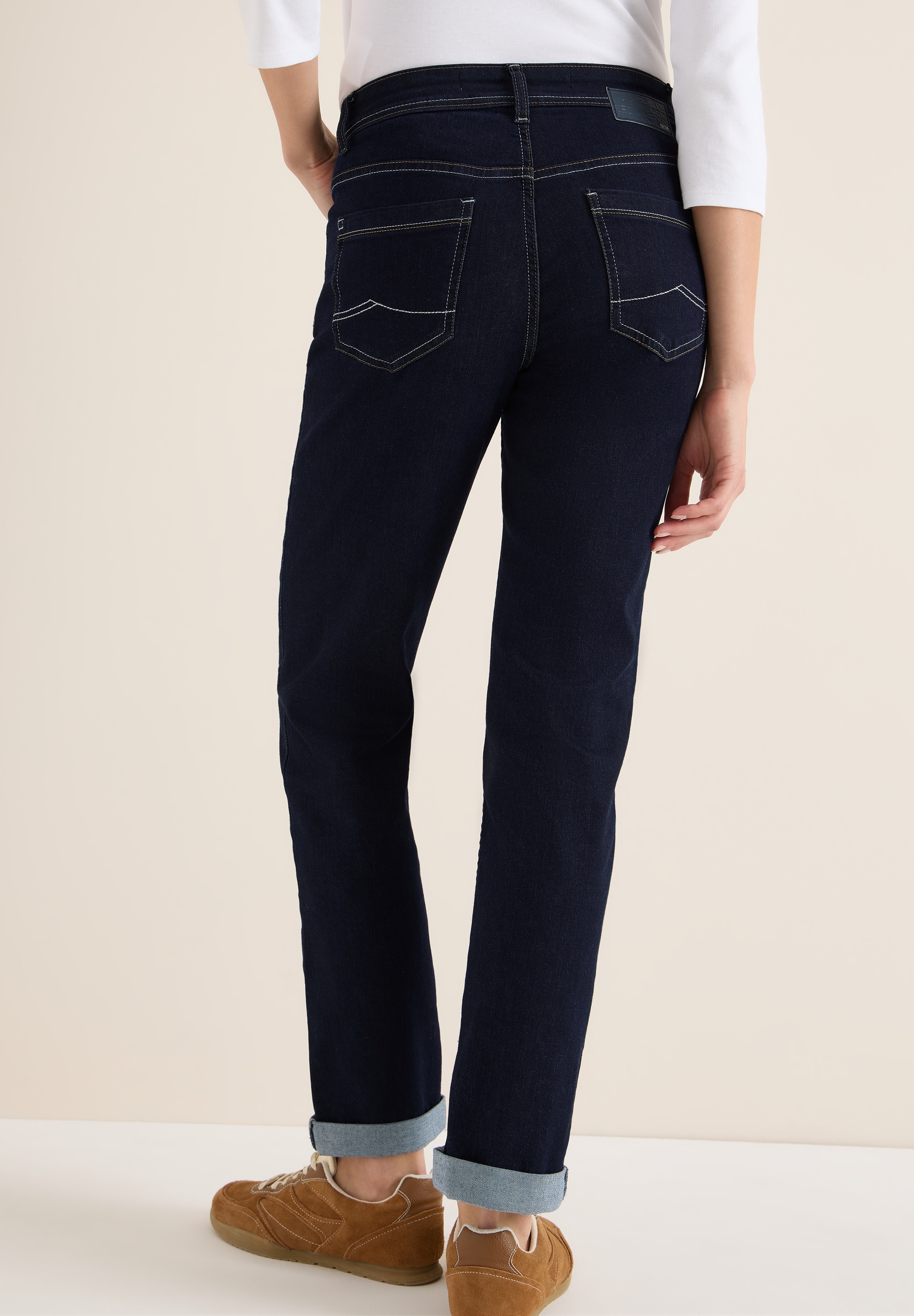 Cecil Straight-Jeans »Style Toronto«, in Slim Fit und mit mit Stretch