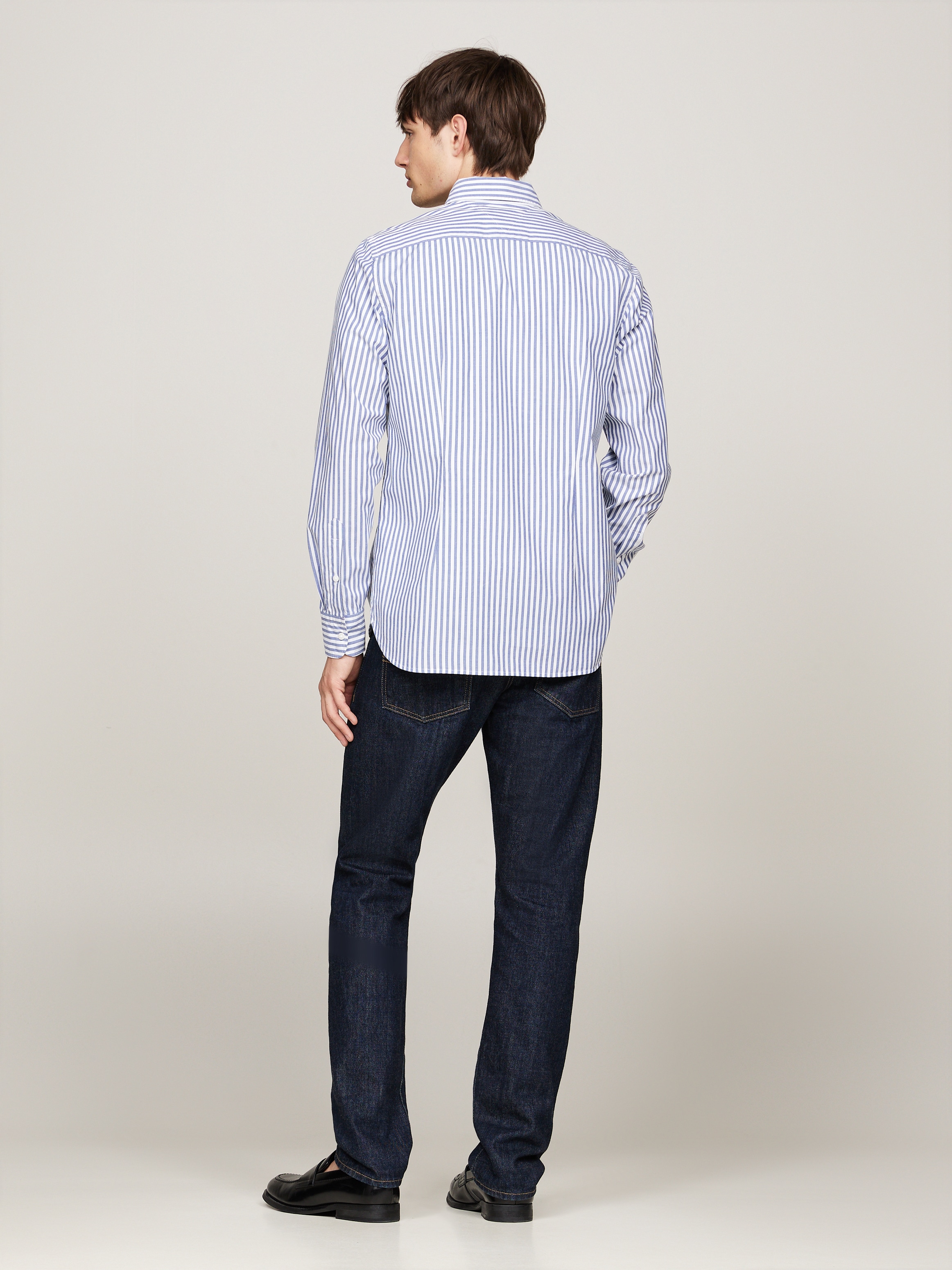 Tommy Hilfiger Businesshemd »CLASSIC POPLIN STRIPE SF SHIRT«