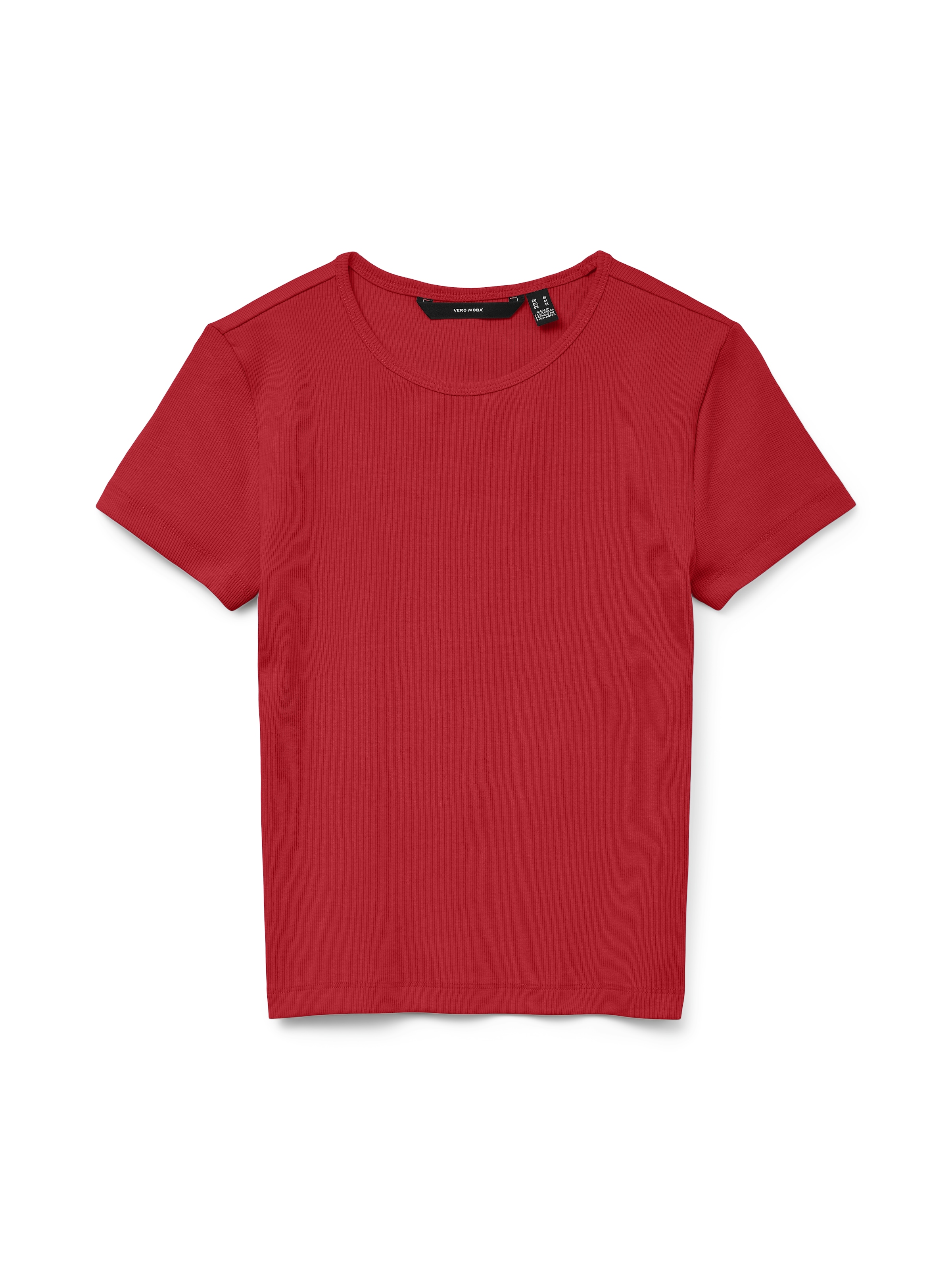 Vero Moda Rundhalsshirt »VMCHLOE SS SHORT TOP JRS NOOS«