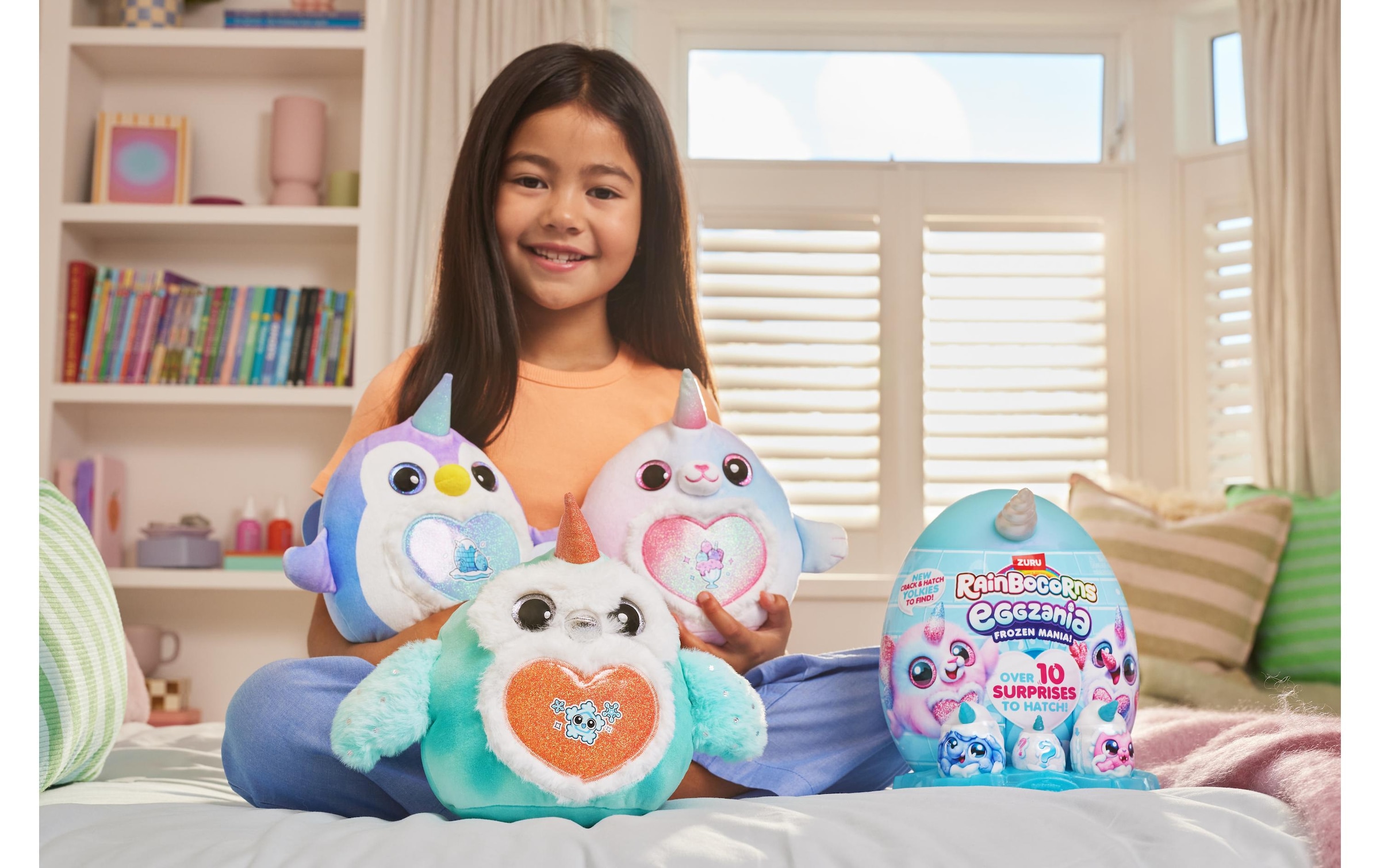 ZURU Spielfigur »Rainbocorns Eggzania Frozen Mania assortiert«