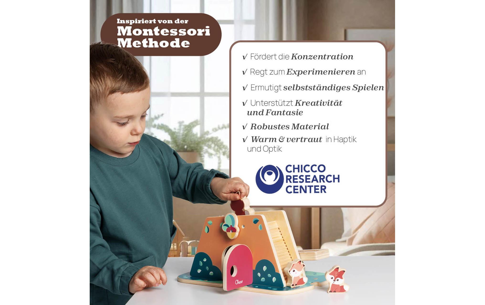 Chicco Steckspielzeug »My Wood Friends – Der«