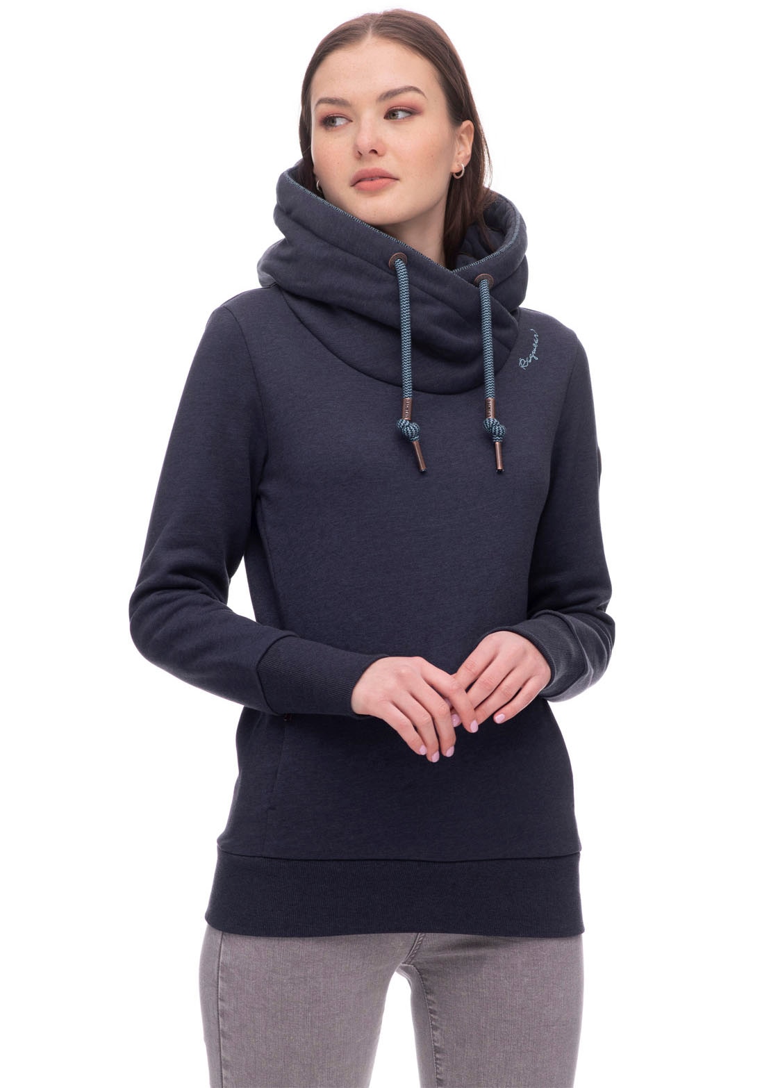 Ragwear Sweatshirt »GRIPY CORE«, Schalkragen mit Kordelzug online shoppen  bei Jelmoli-Versand Schweiz