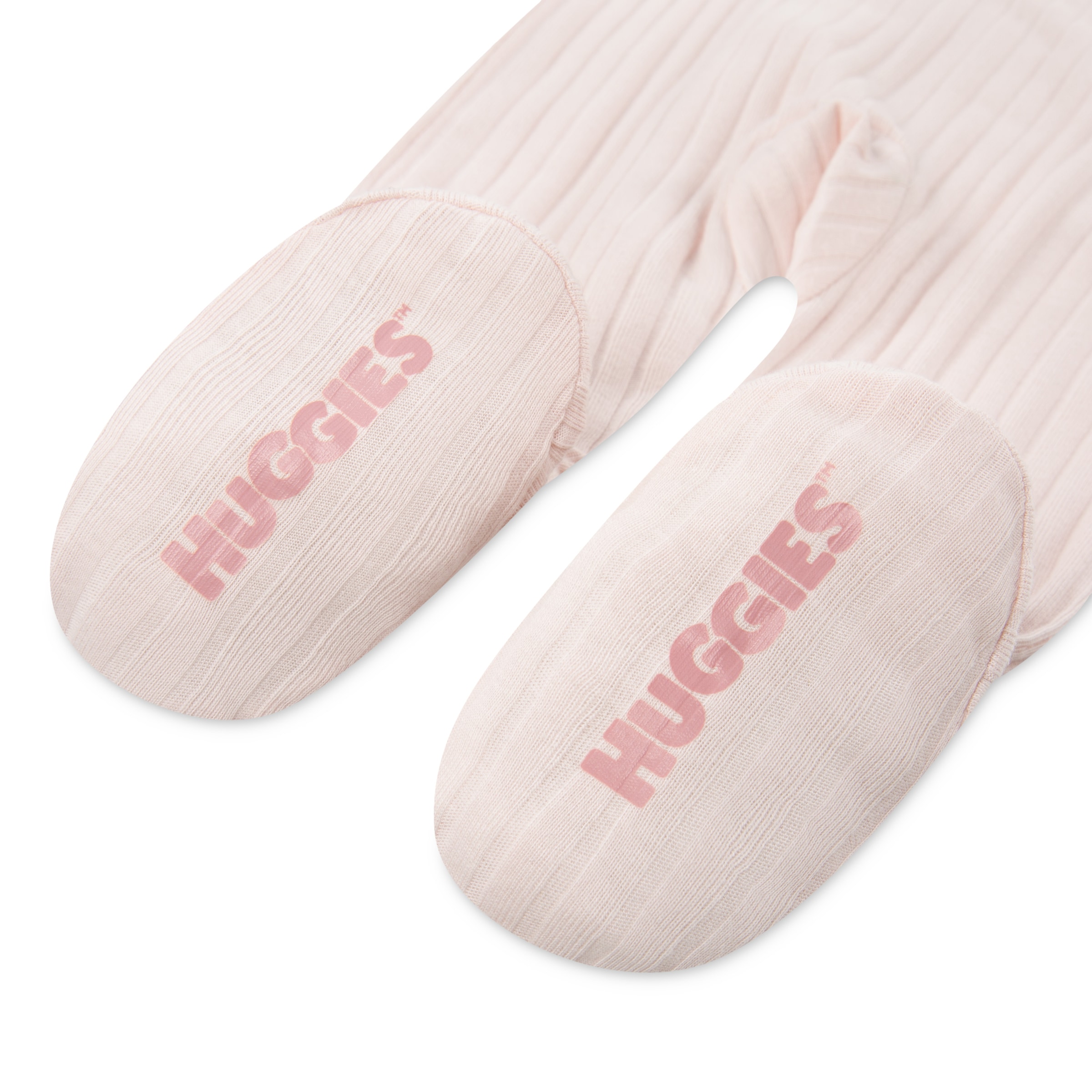 HUGGIES babywear Strampler »HUGG FOOTED COVERALL«, mit Rüschenbesatz