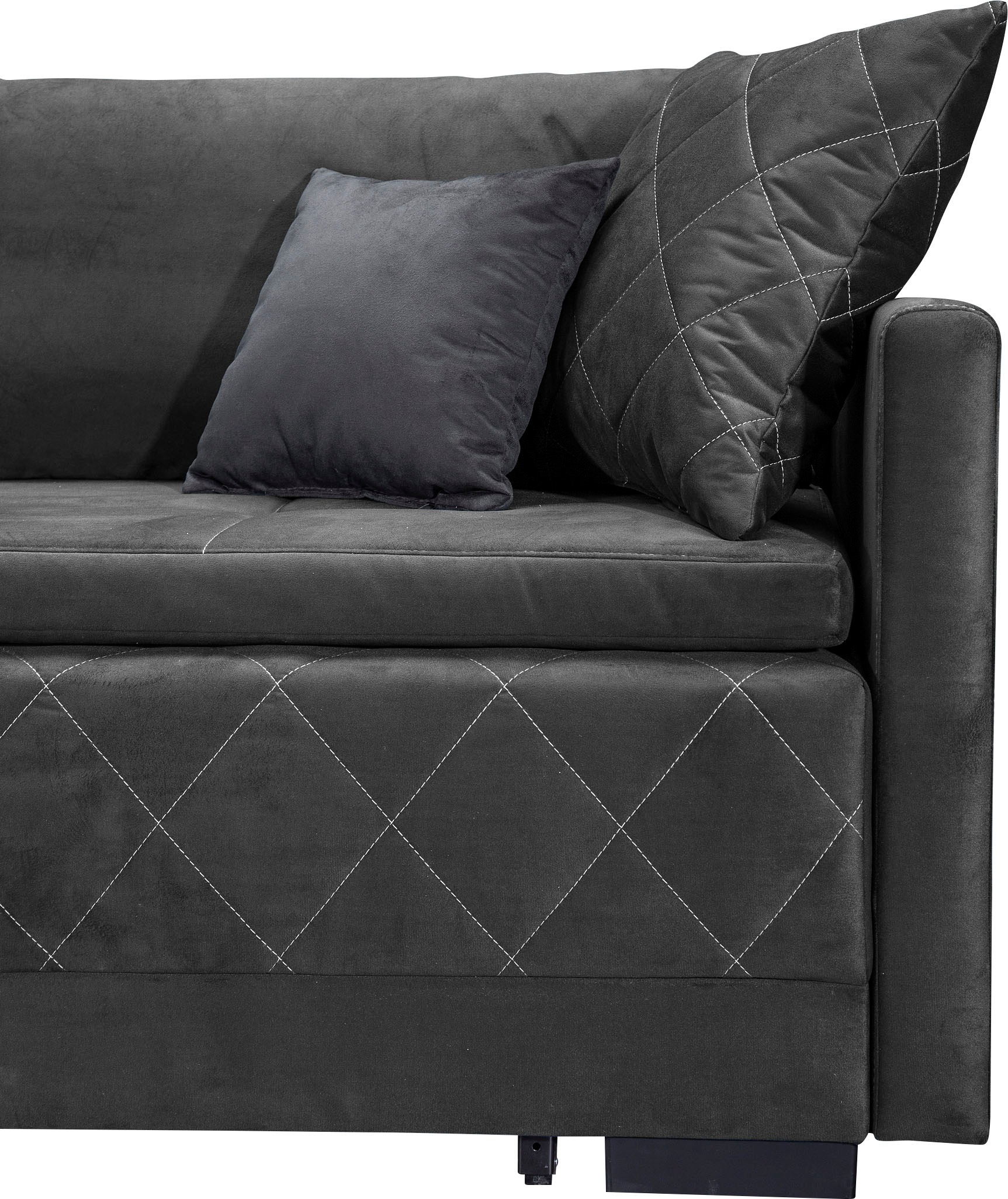 INOSIGN Schlafsofa »Potsdam«, mit Boxspringaufbau, Bettfunktion & Bettkasten, Dauerschlafsofa