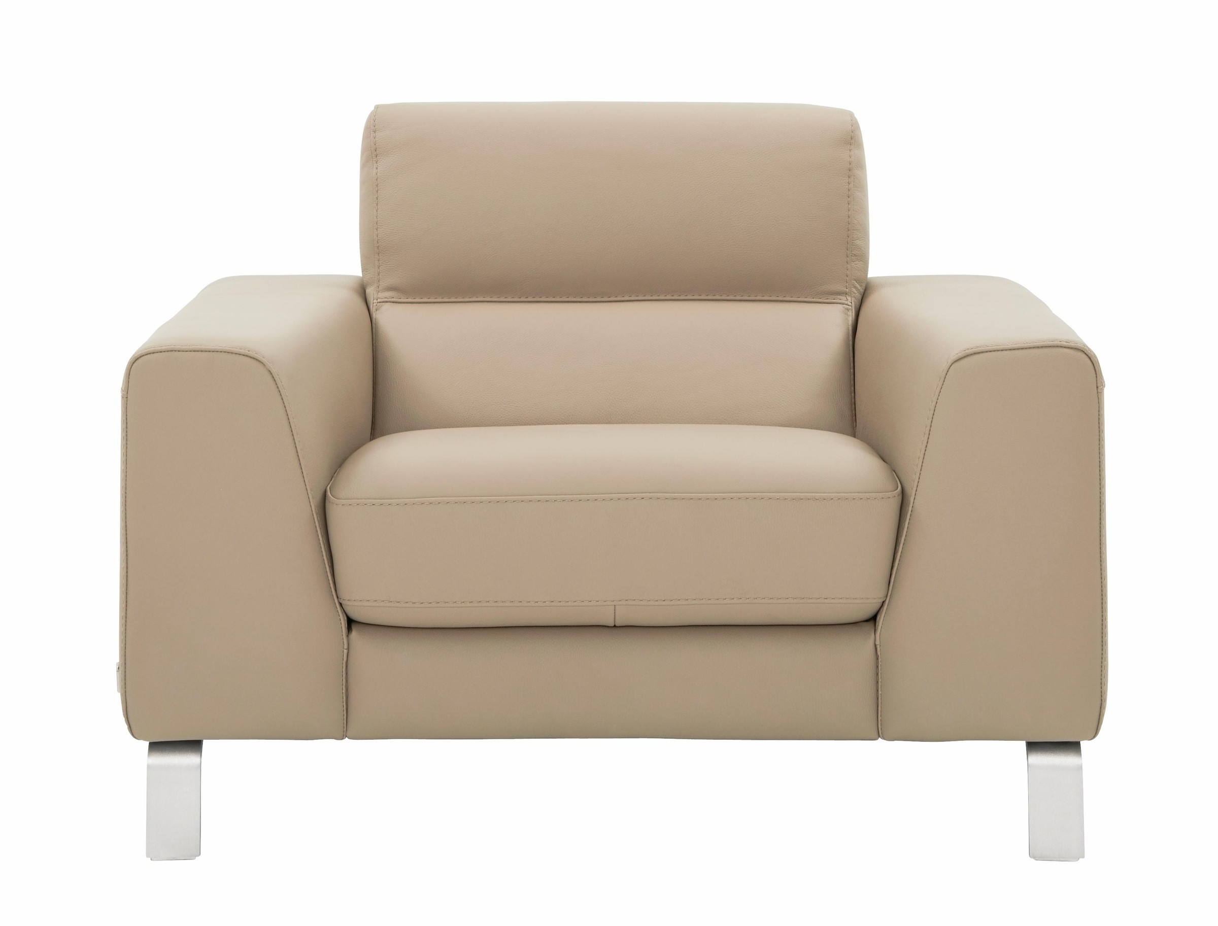CALIA ITALIA Sessel »Simon Loungesessel, Designsessel, sehr bequem«, in zwei Lederqualitäten