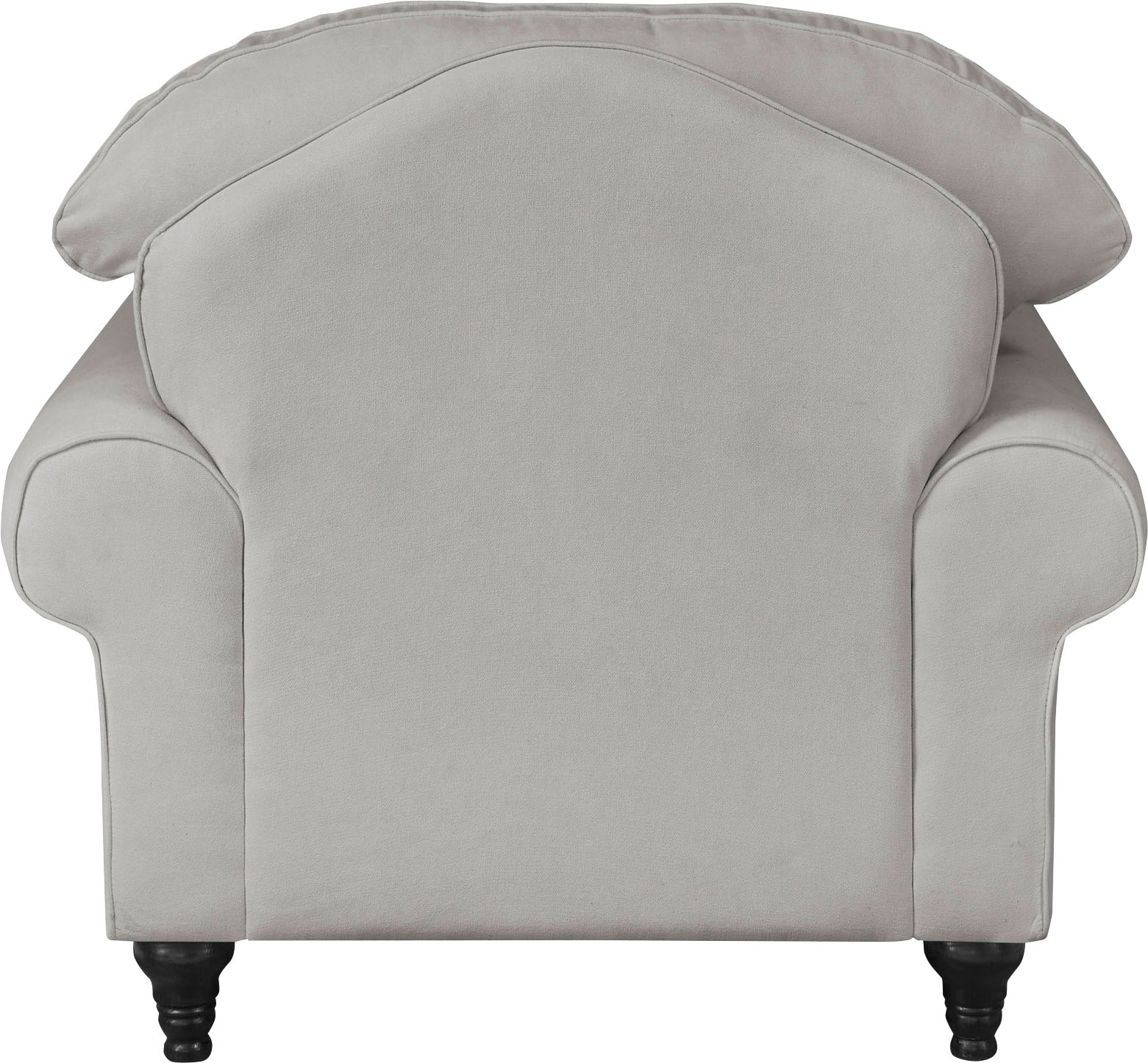 Home affaire Sessel »WESTMINSTER«, (Set, 2 St., 1Sessel, 1 Hocker), mit Federkern-Polsterung