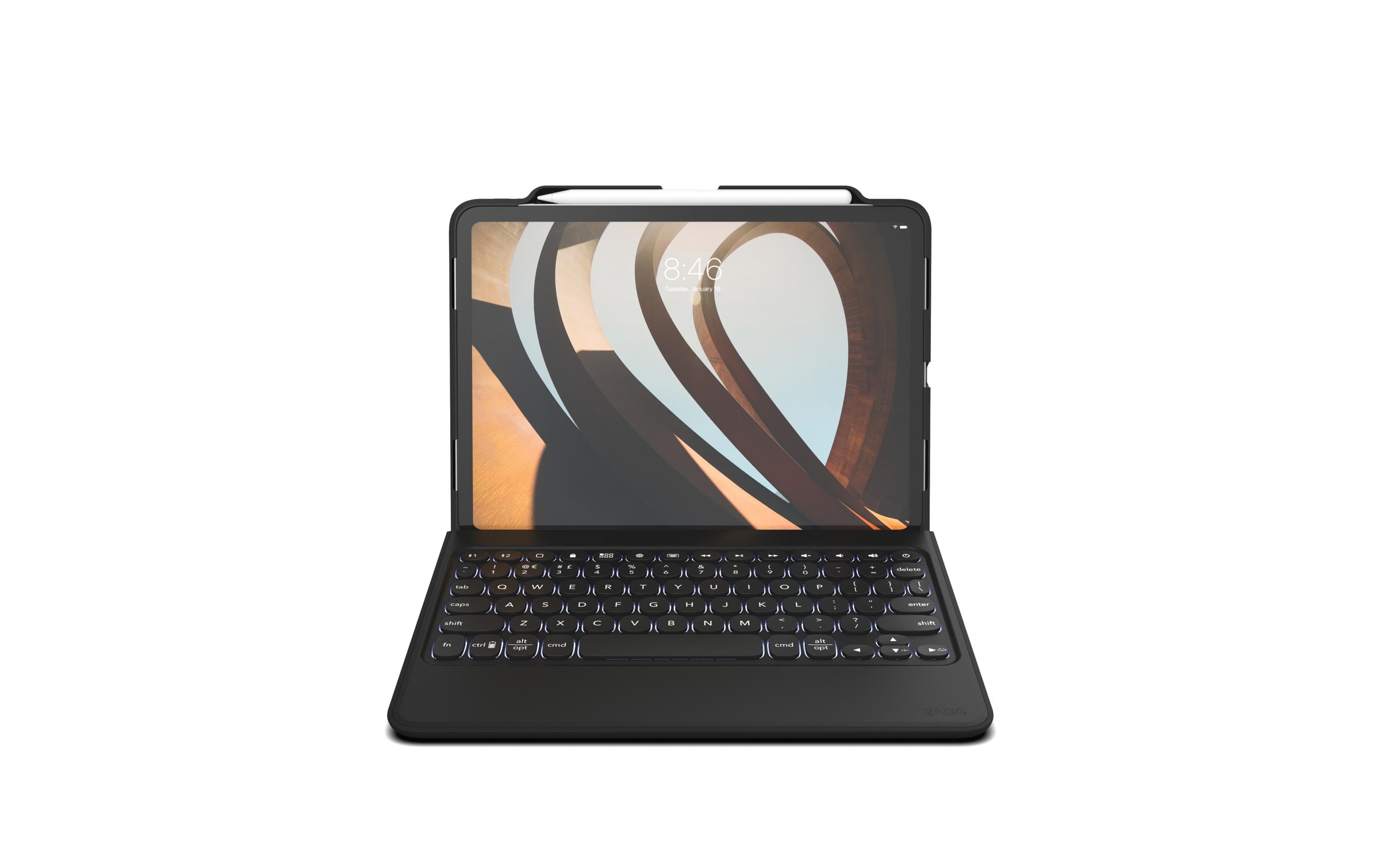 ZAGG Tablet-Tastatur »Cover Rugged Book Go iPad Pro 11" (2018)«