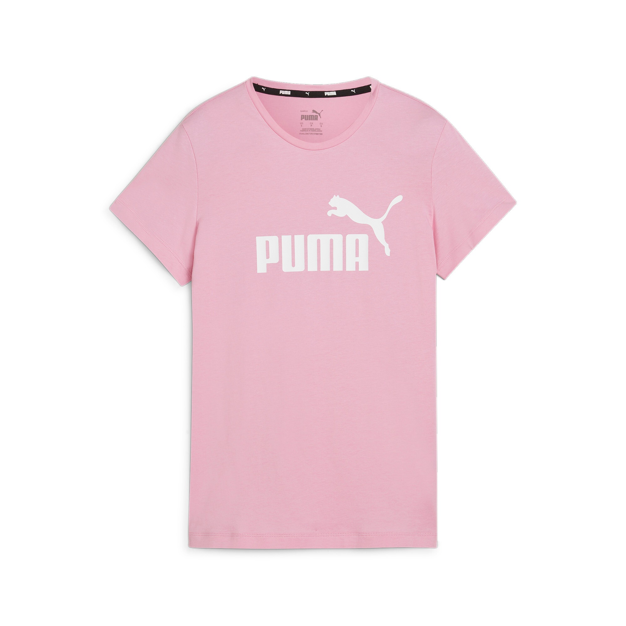 PUMA T-Shirt »ESS LOGO TEE (S)« klassischer Schnitt, Rundhalsausschnitt, Kurzarmdesign, Regular Fit