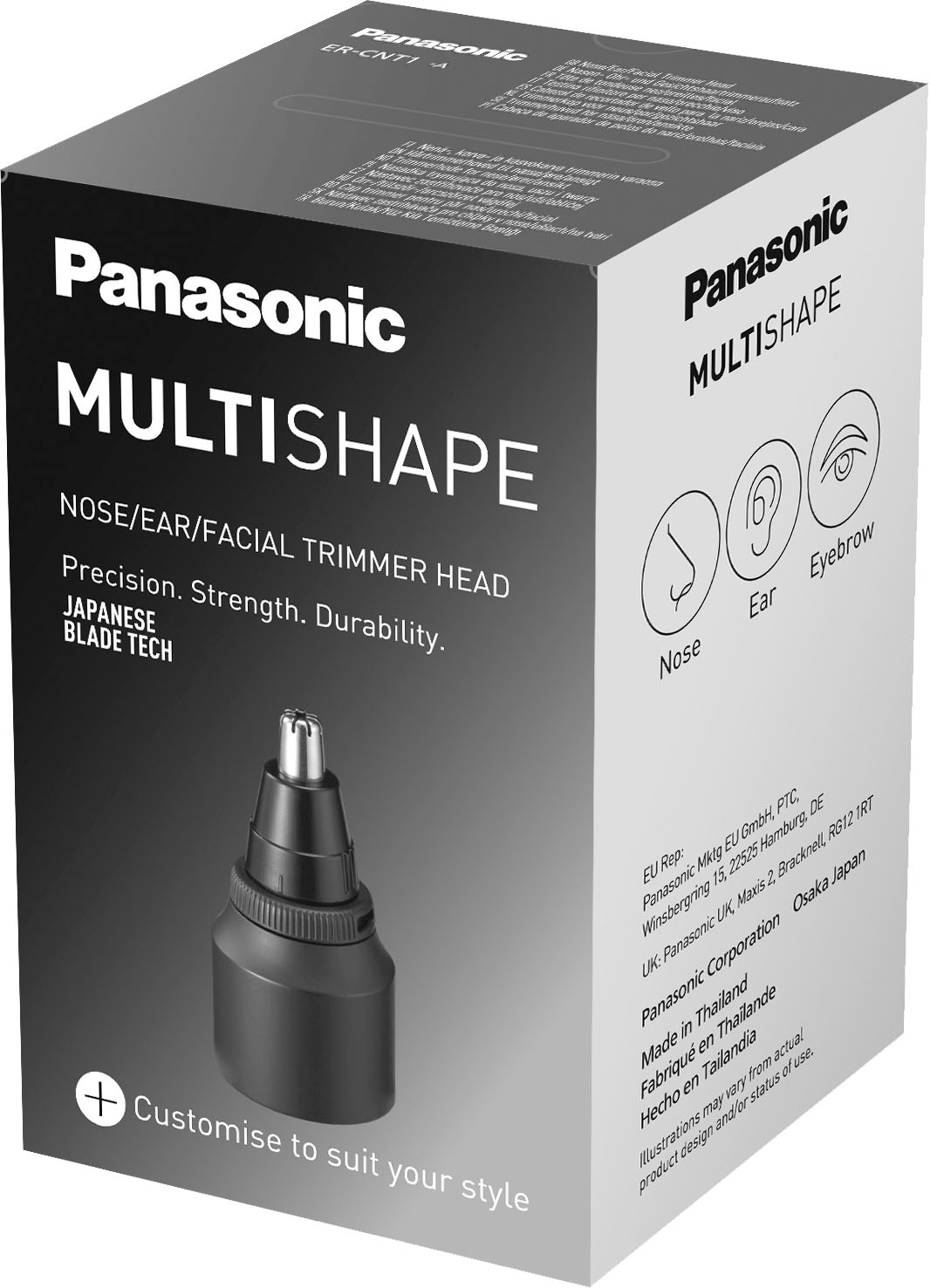 Panasonic Nasen- und Ohrhaartrimmeraufsatz Jelmoli-Online Shop im Nasenhaarschneider« Aufsatz bestellen »Multishape