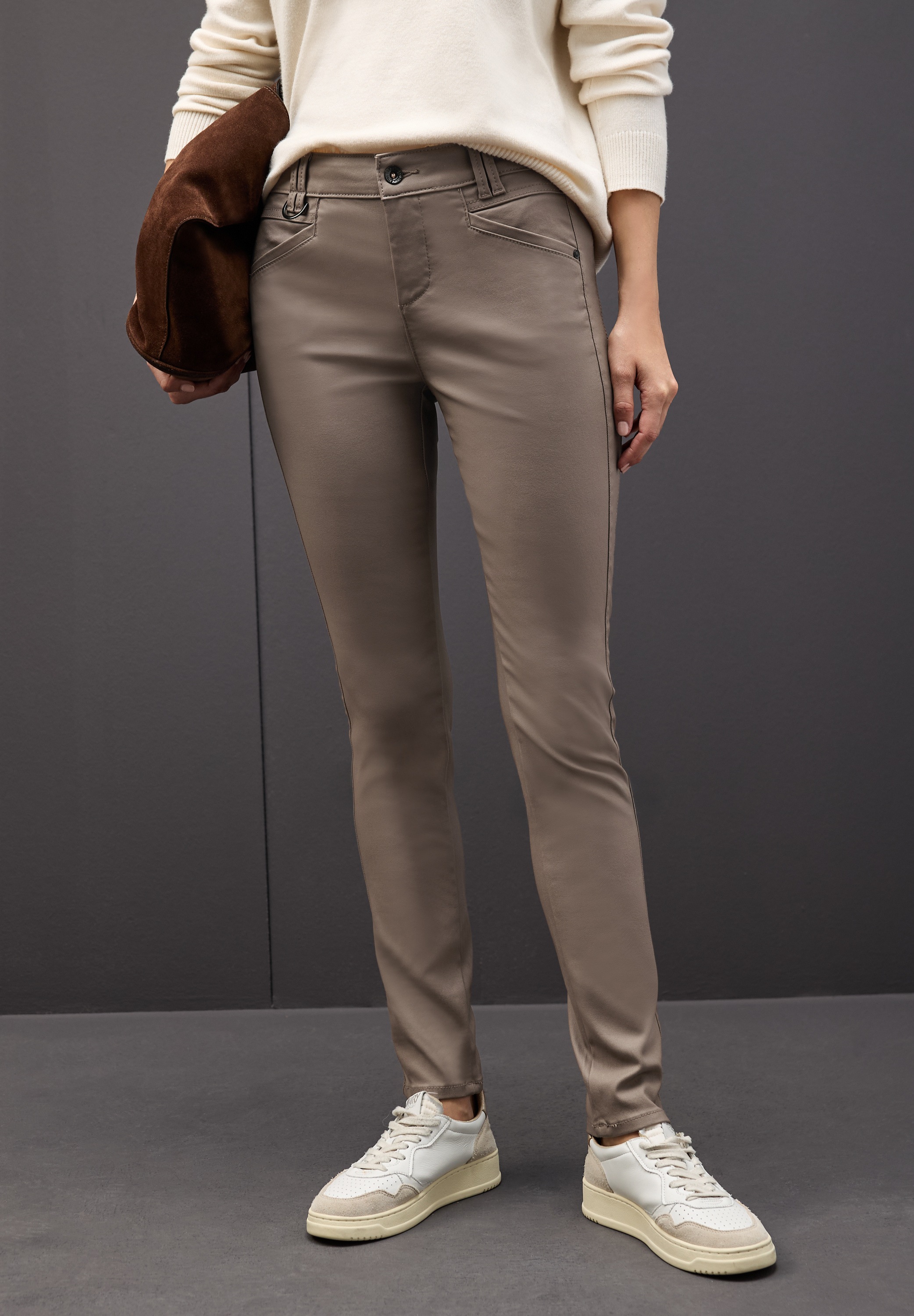STREET ONE Stoffhose »Style York« mit Taschen